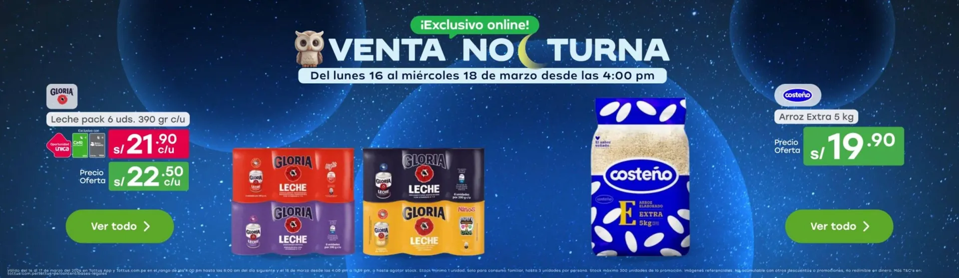 Catalogo de Catálogo Tottus 16 de marzo al 18 de marzo 2026 - Pag 1