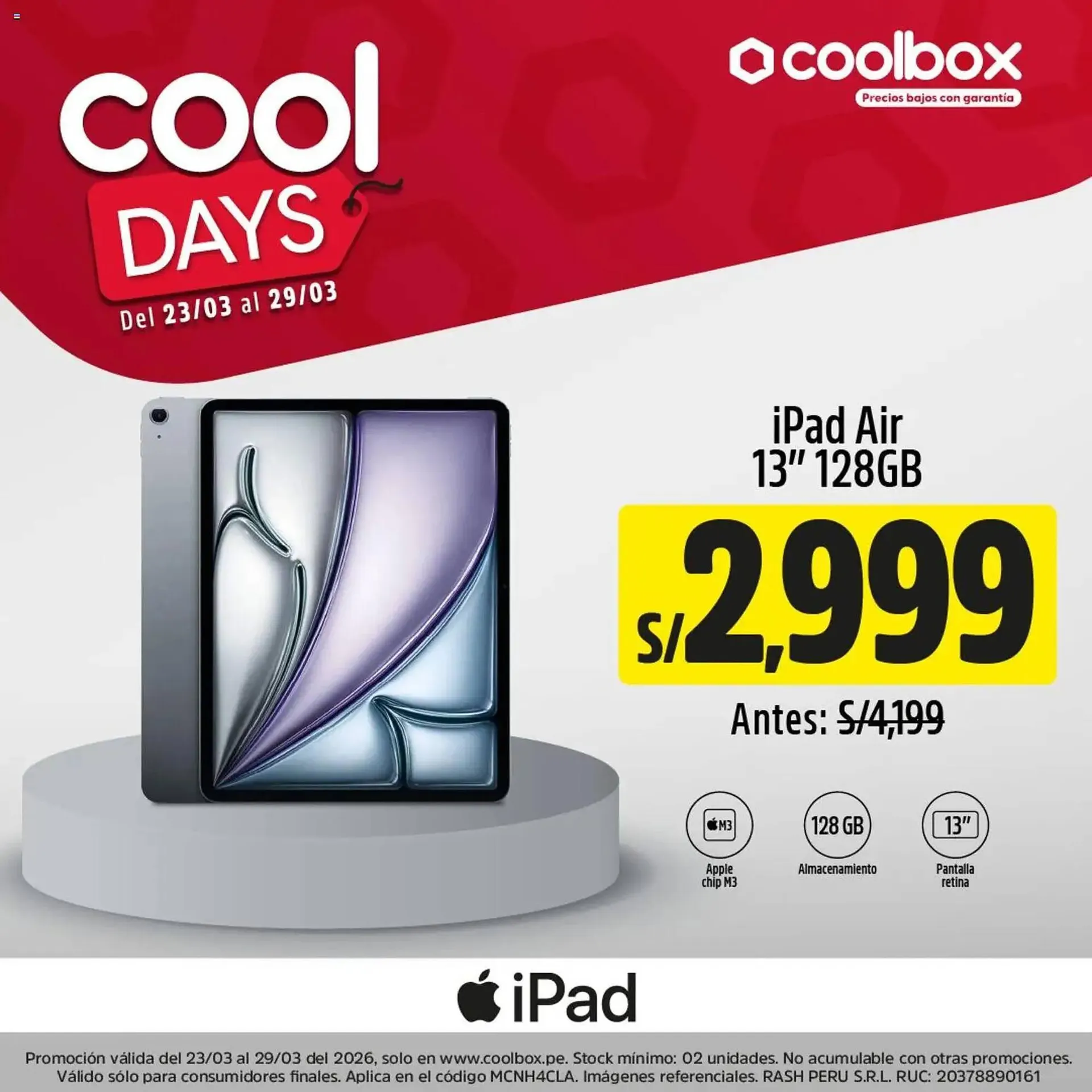 Catalogo de Catálogo Coolbox 23 de marzo al 30 de marzo 2026 - Pag 7