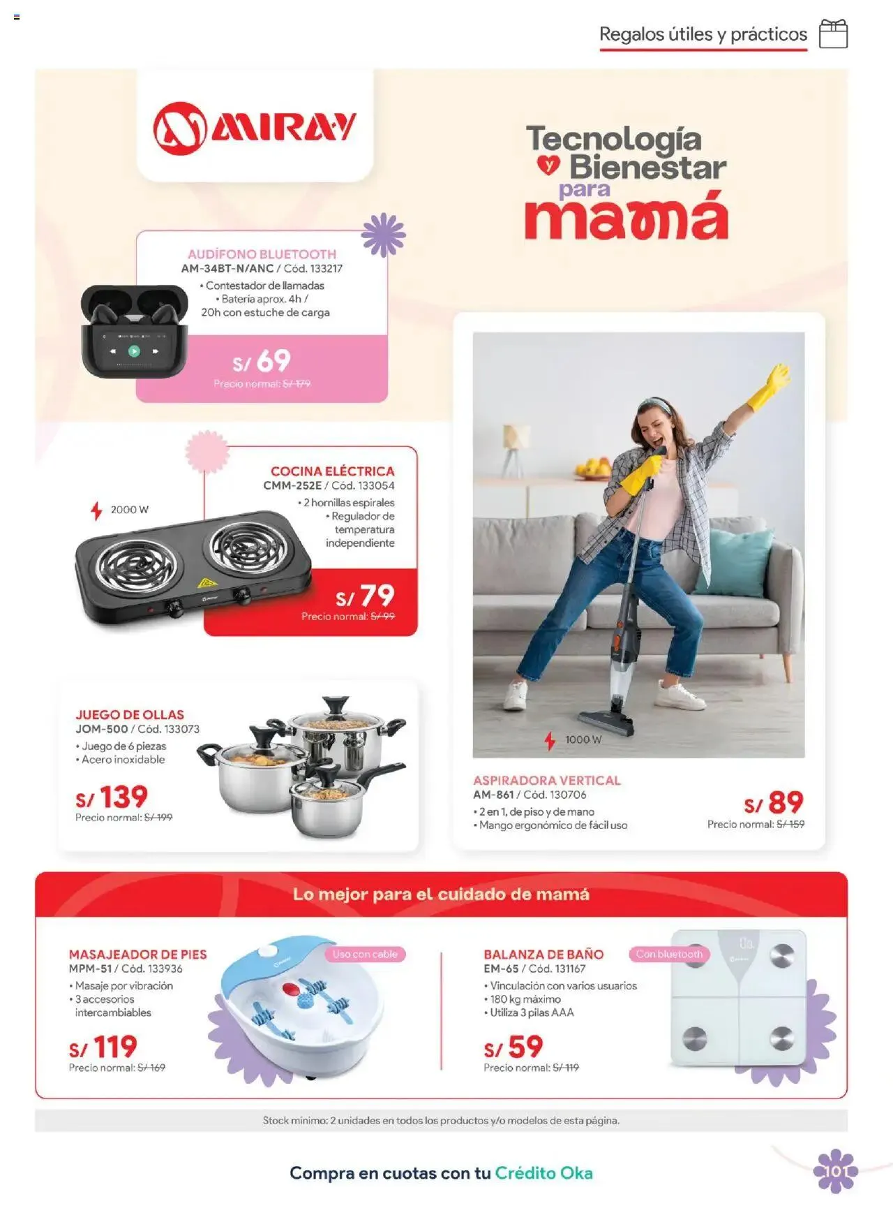 Catalogo de Hiraoka - Guia dia de la madre 26 de abril al 18 de mayo 2025 - Pag 101