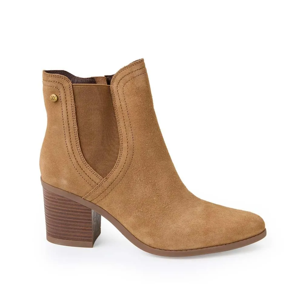 Botín Chelsea Casual FER-2504 Caramelo Viale Cuero