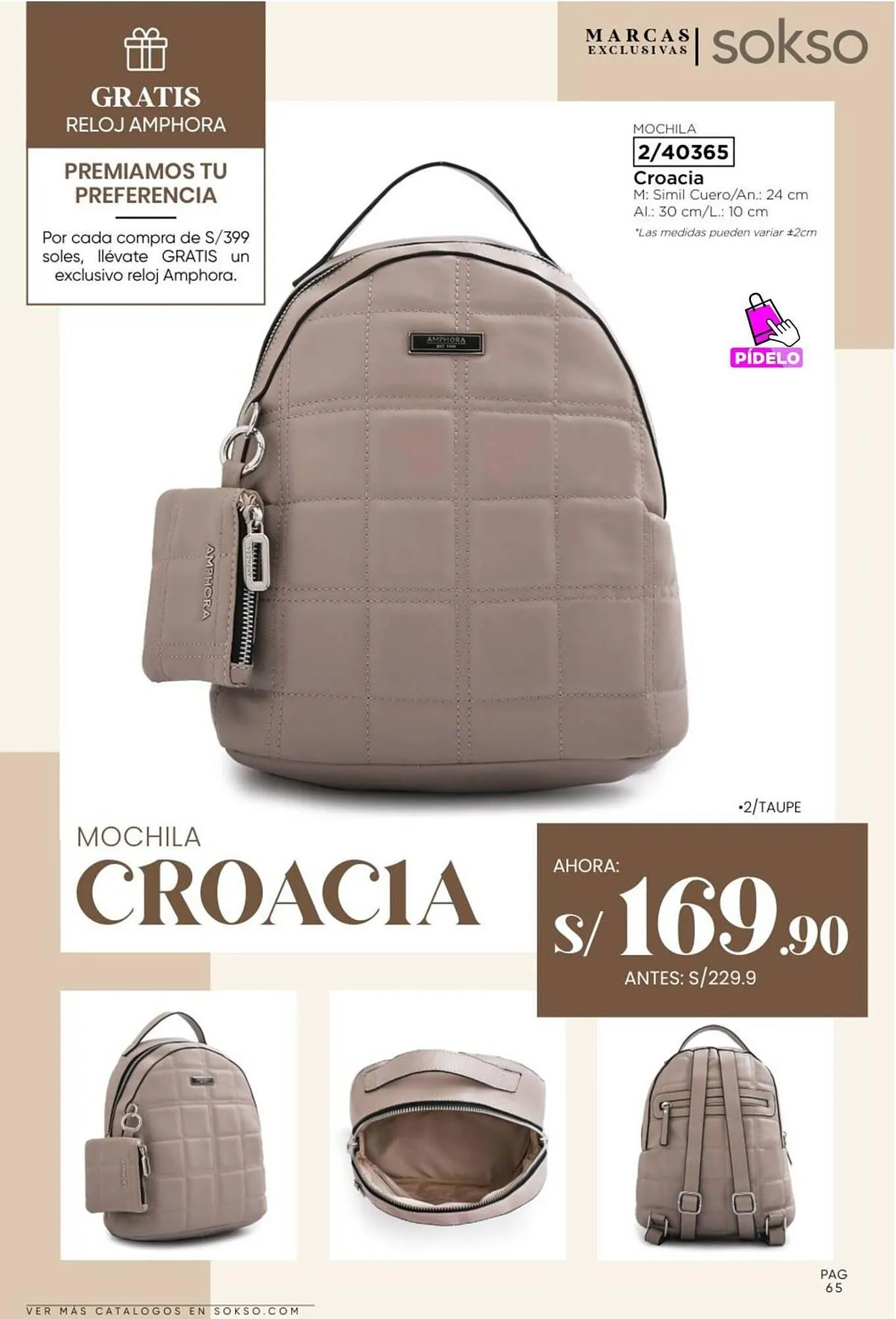 Catalogo de Catálogo Sokso 15 de mayo al 25 de mayo 2025 - Pag 65
