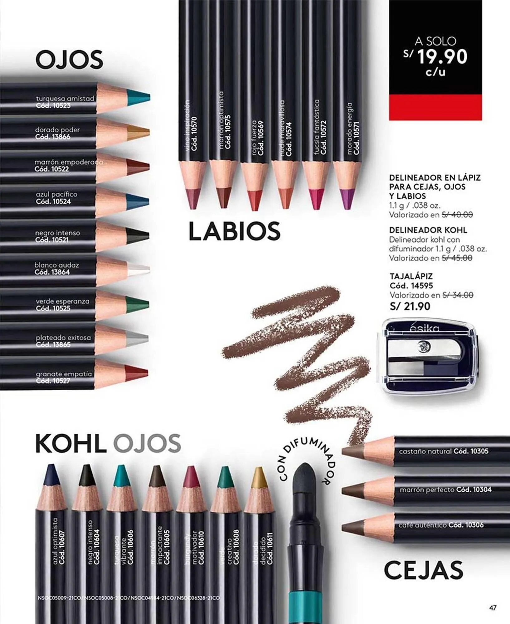 Catalogo de Catálogo Ésika 1 de enero al 22 de enero 2025 - Pag 47