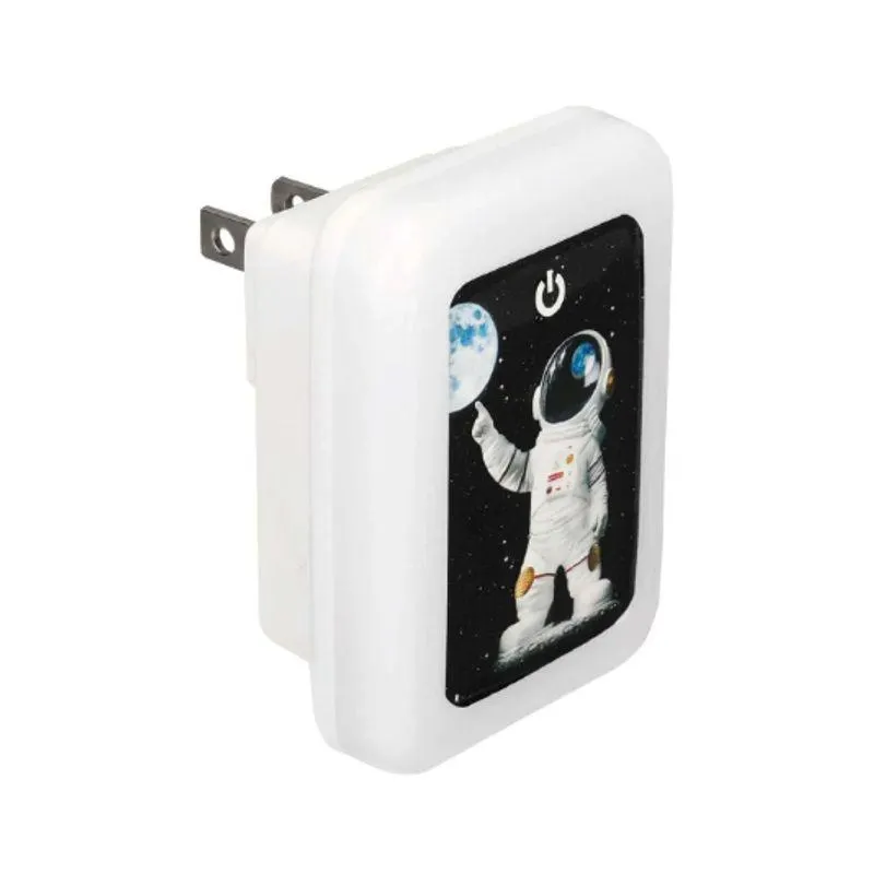 Cargador de Pared 2 USB con Luz Nocturna OP-G29-1 OPALUX
