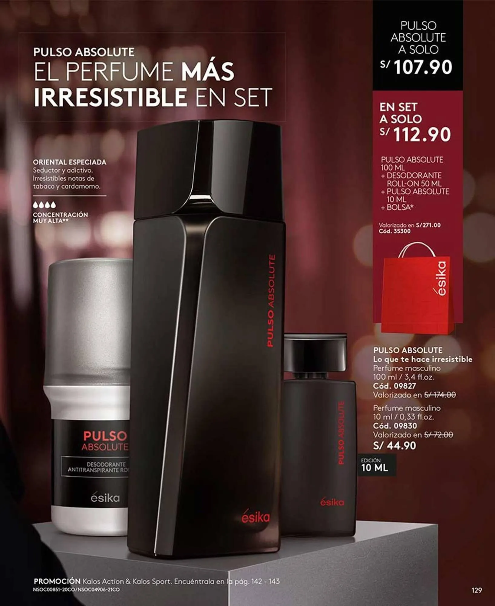 Catalogo de Catálogo Ésika 1 de enero al 22 de enero 2025 - Pag 129