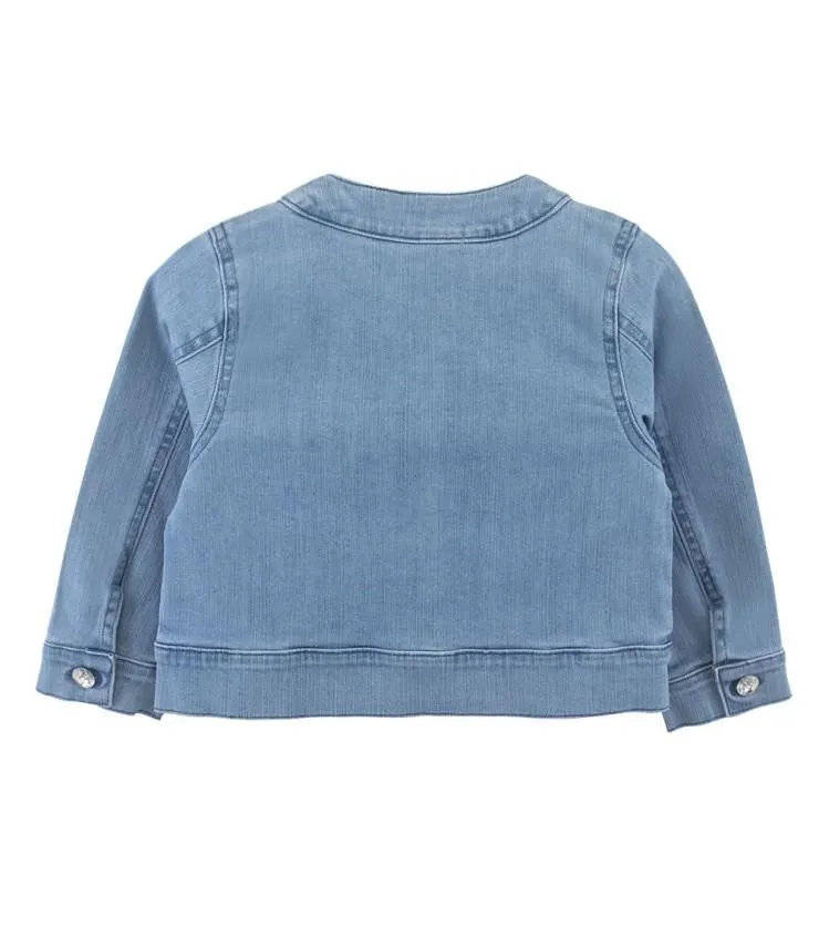 Casaca Denim con Aplicación | Colección Dream Garden