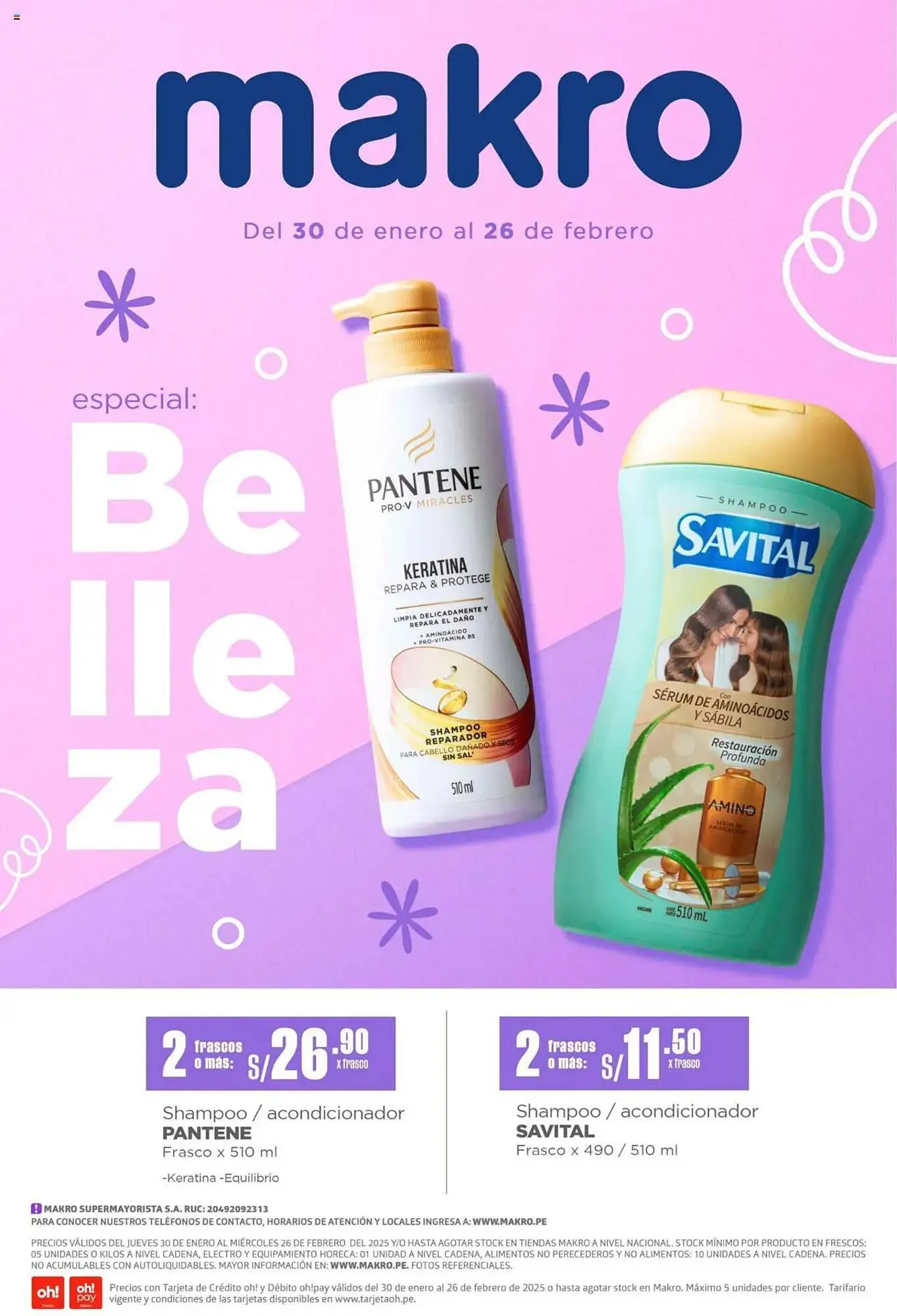 Catalogo de Catálogo Makro 30 de enero al 26 de febrero 2025 - Pag 1