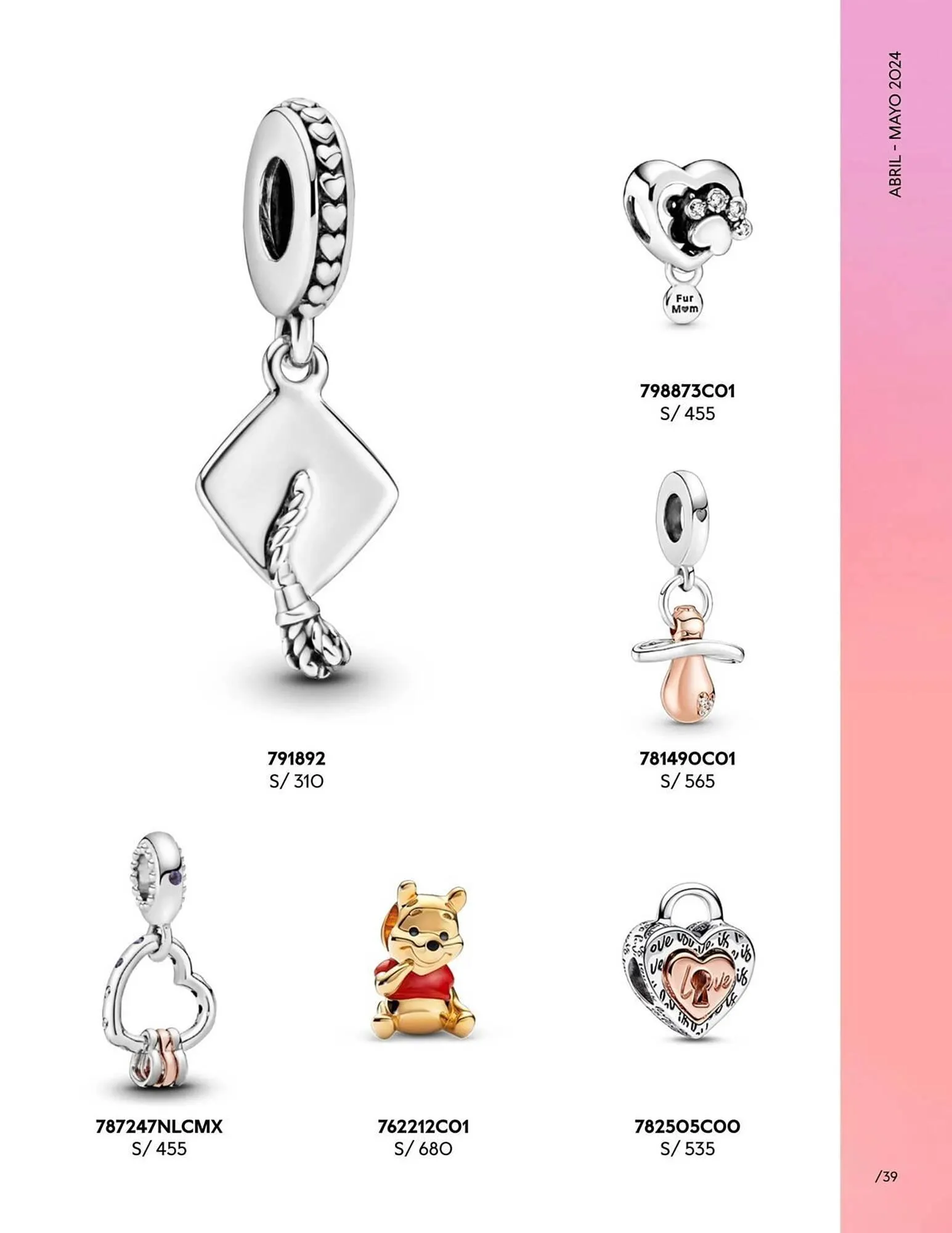 Catalogo de Catálogo Pandora 29 de abril al 31 de mayo 2024 - Pag 39