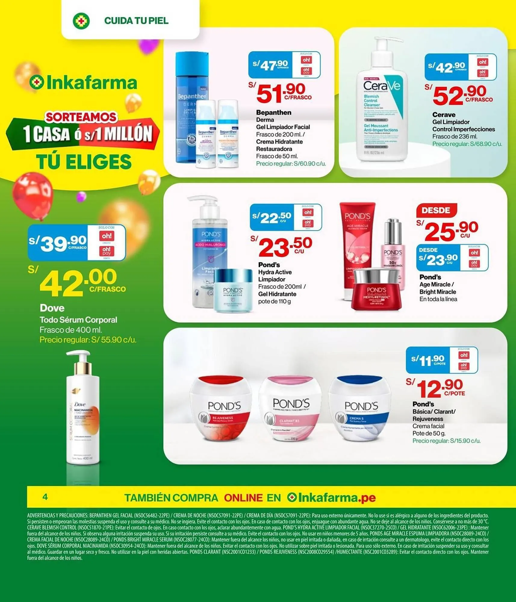 Catalogo de Catálogo InkaFarma 4 de octubre al 31 de octubre 2025 - Pag 4