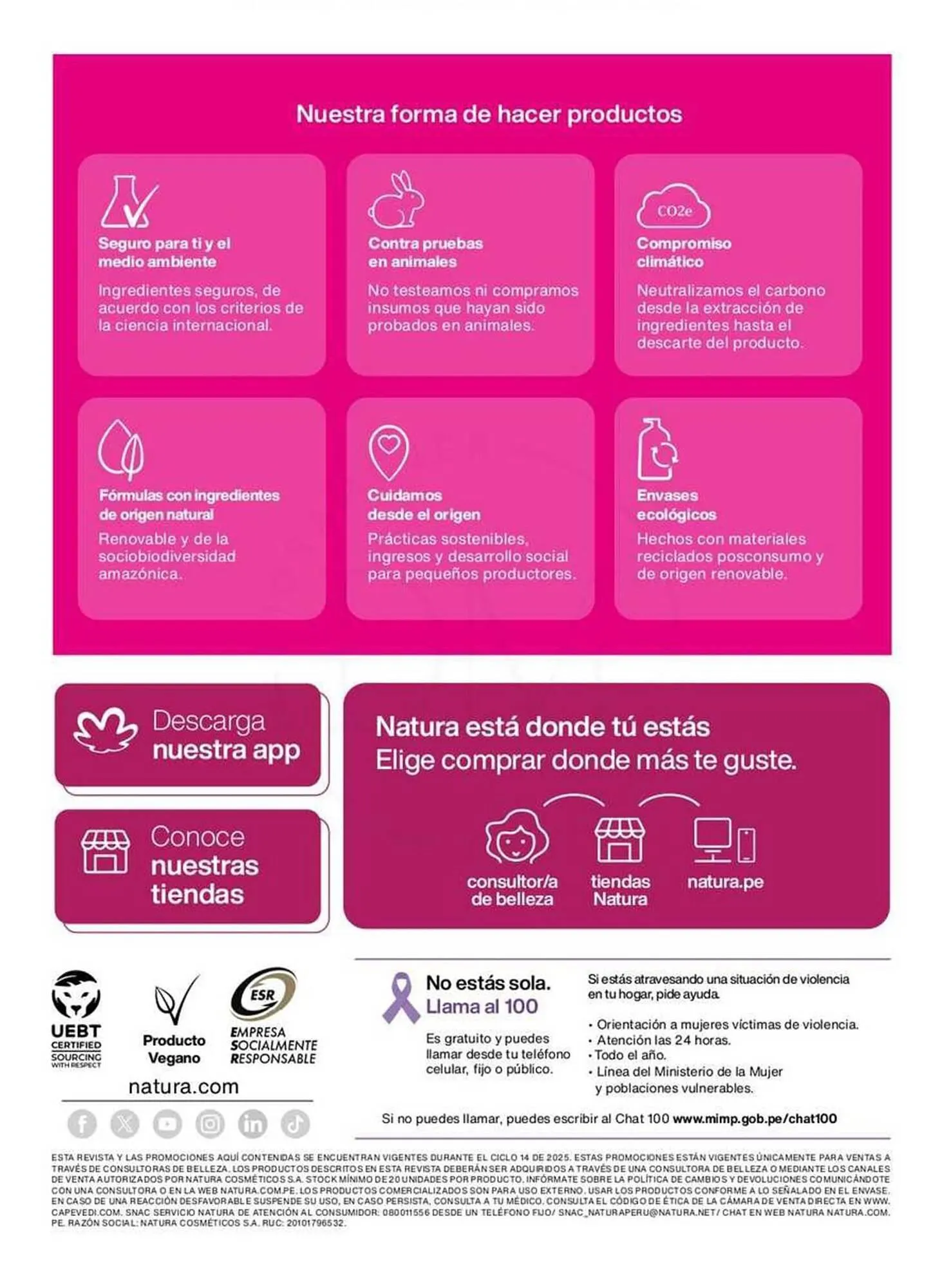 Catalogo de Catálogo Natura 22 de setiembre al 31 de octubre 2025 - Pag 140