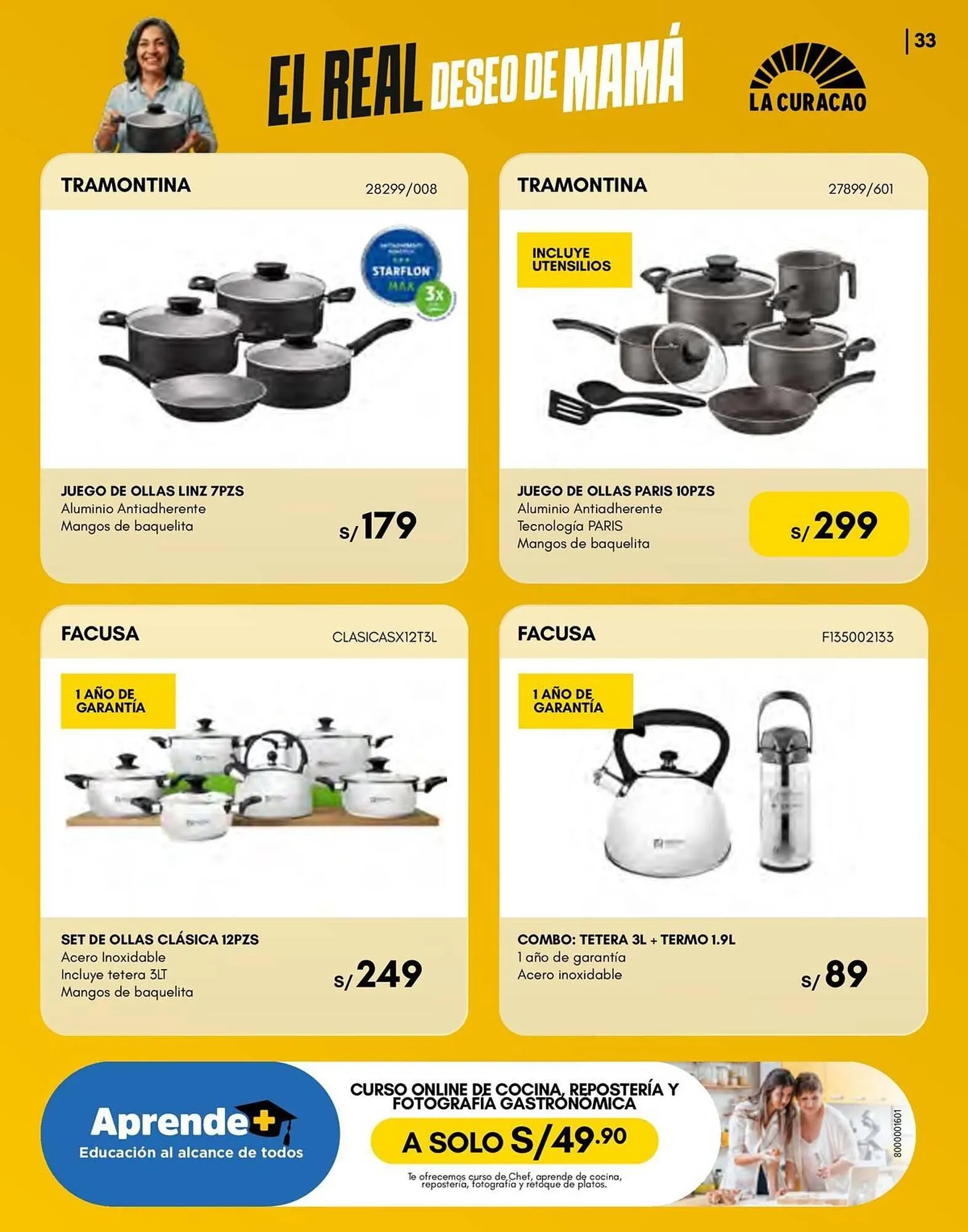 Catalogo de Catálogo La Curacao 6 de mayo al 31 de mayo 2026 - Pag 33