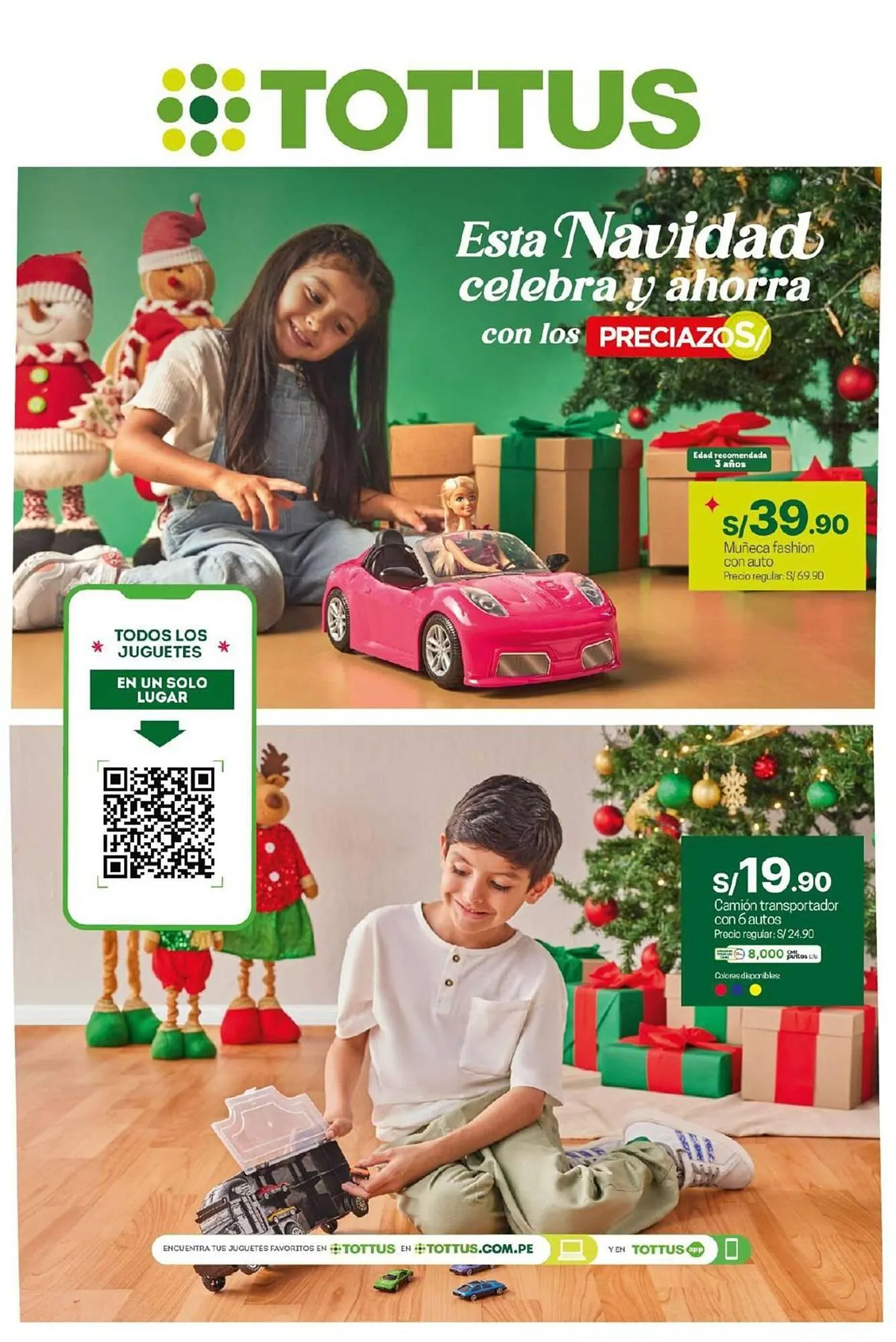 Catalogo de Catálogo Tottus 7 de diciembre al 24 de diciembre 2023 - Pag 1