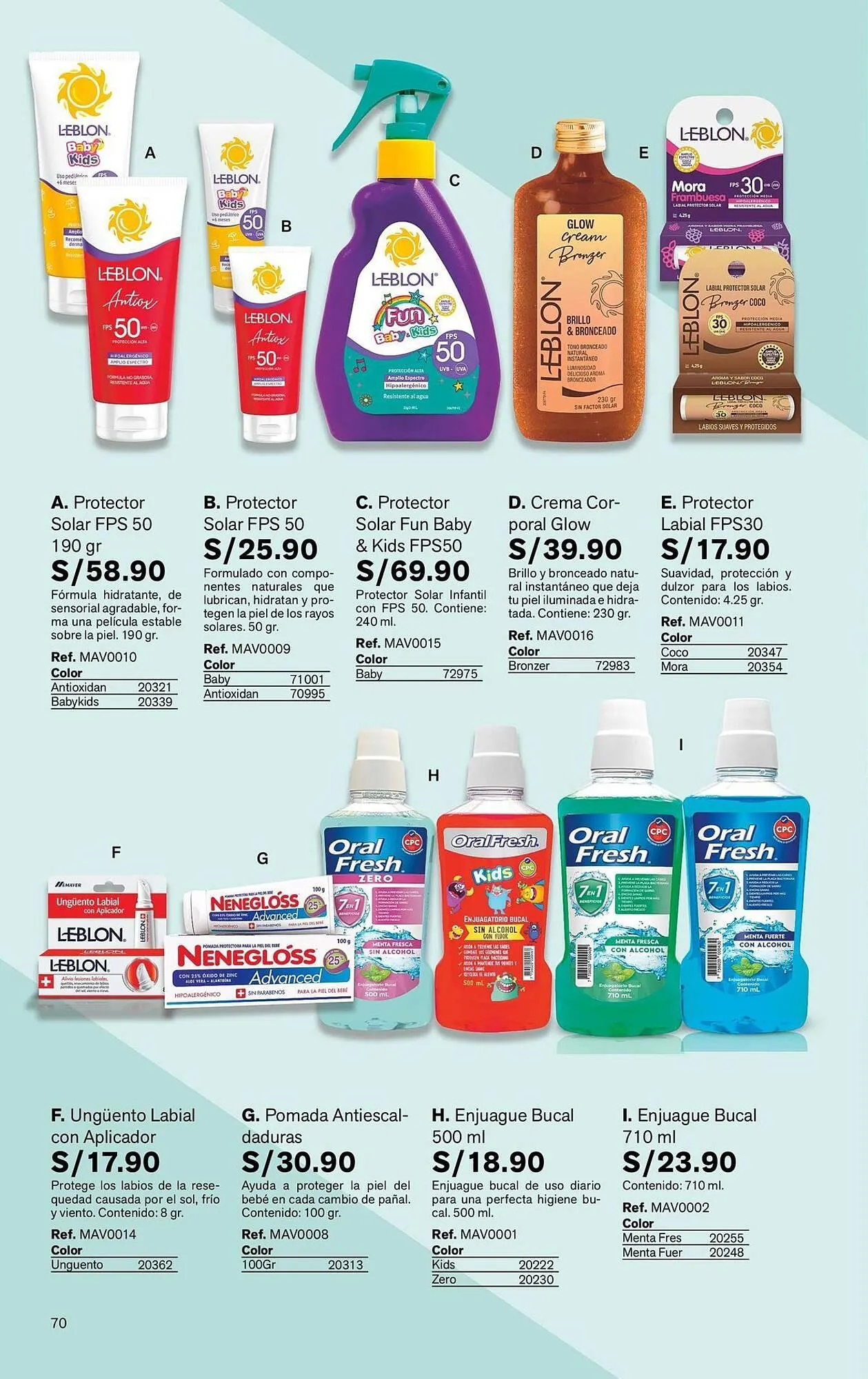 Catalogo de Catálogo Leonisa 14 de mayo al 30 de junio 2025 - Pag 70