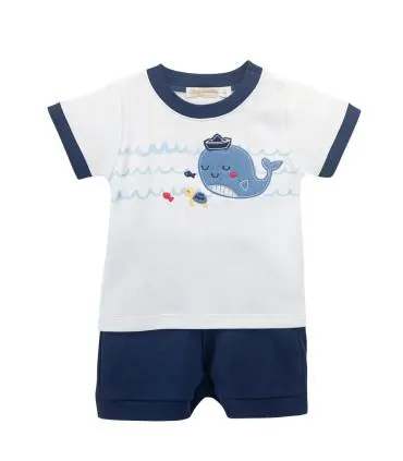 Set Polo y Short | Colección Mundo Marino