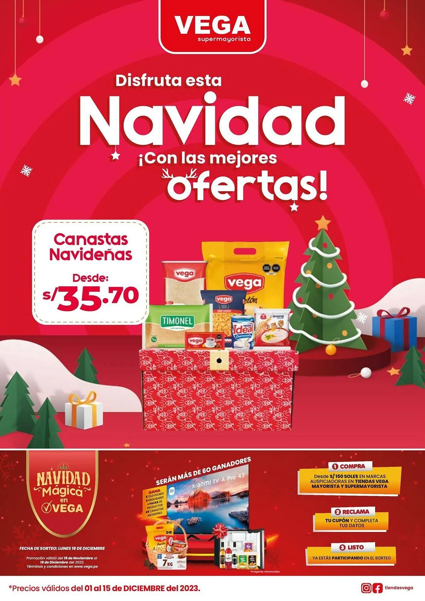 Catalogo de Catálogo Vega 5 de diciembre al 15 de diciembre 2023 - Pag 1