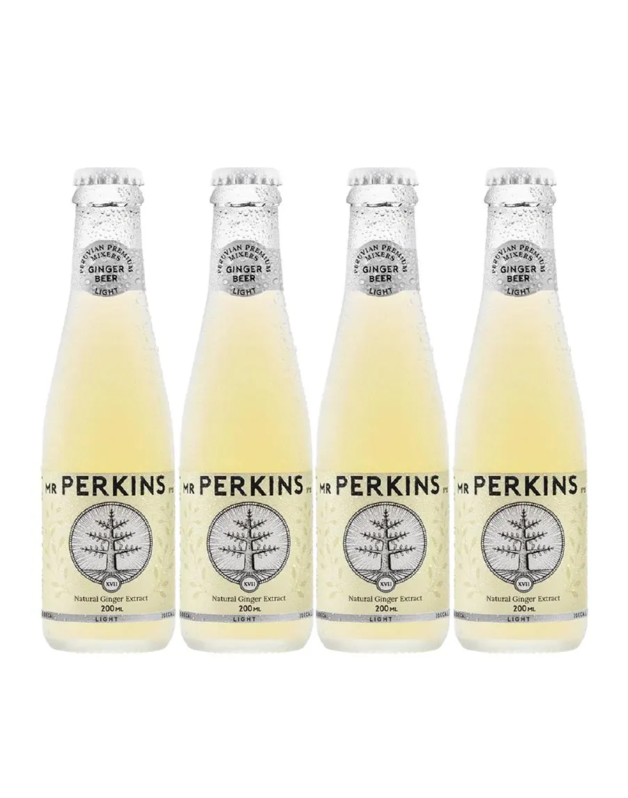 MR PERKINS GINGER BEER 200ML x4