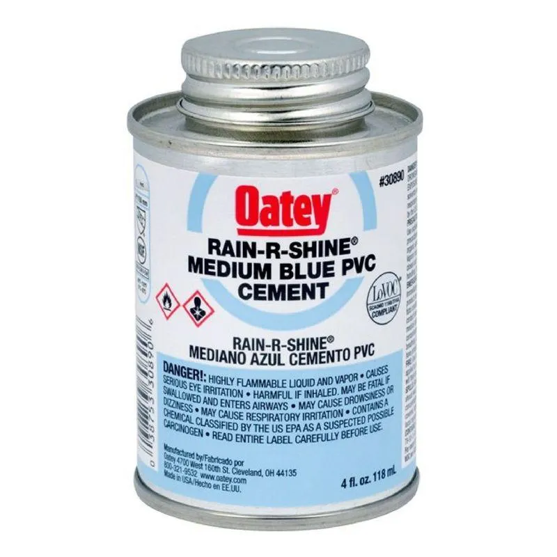 Pegamento para PVC Oatey Azul 118 ml