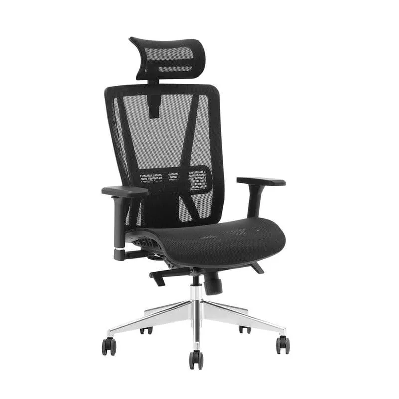 Silla Giratoria Ergonomica Gerencial Tokio Black