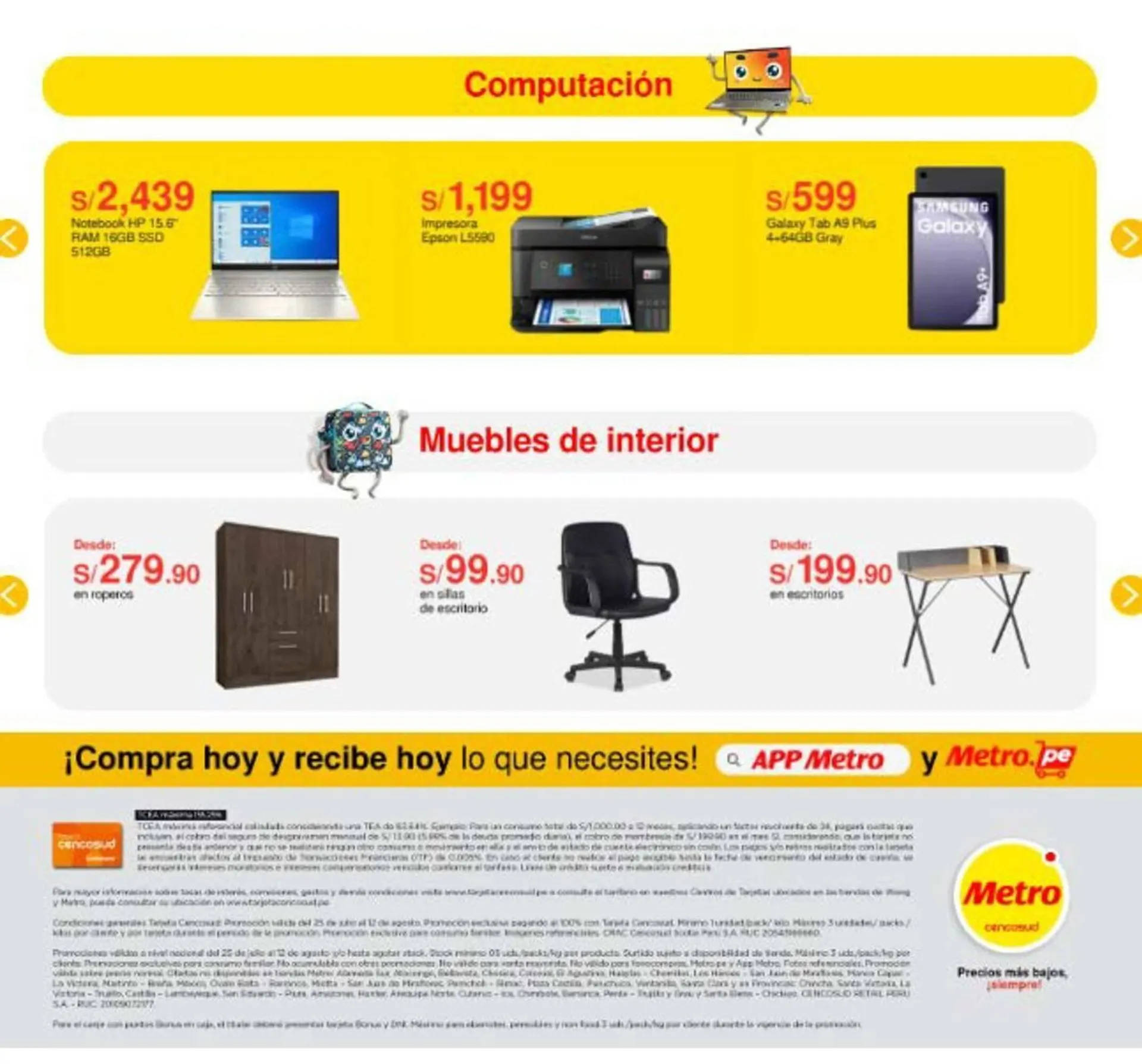 Catalogo de Catálogo Metro 25 de julio al 12 de agosto 2024 - Pag 2