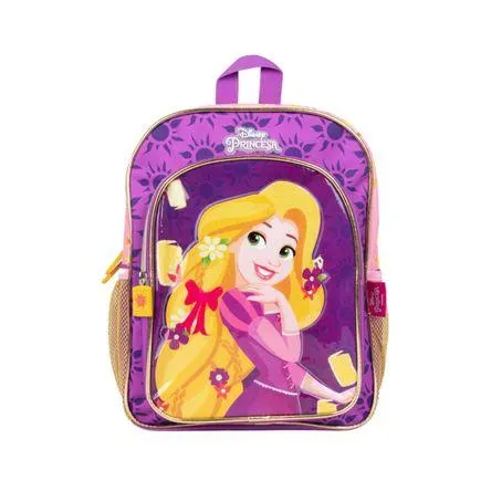 Mini Mochila Disney Princesas Rapunzel Glow