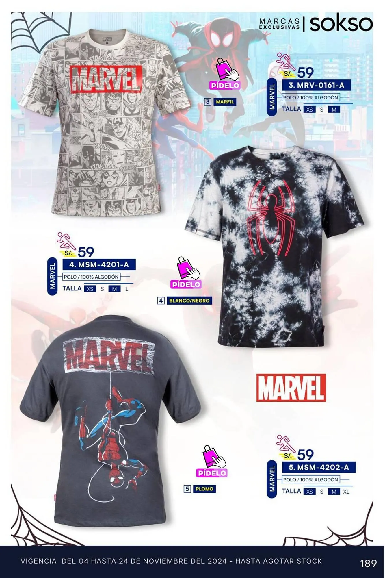 Catalogo de Catálogo Sokso 4 de noviembre al 24 de noviembre 2024 - Pag 189