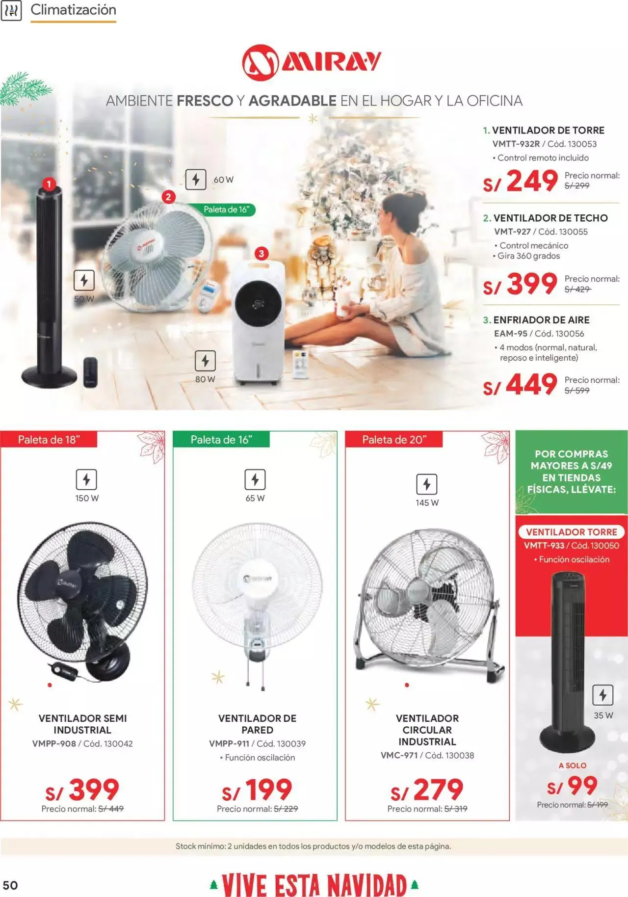 Catalogo de Catálogo Hiraoka 12 de diciembre al 31 de diciembre 2023 - Pag 50