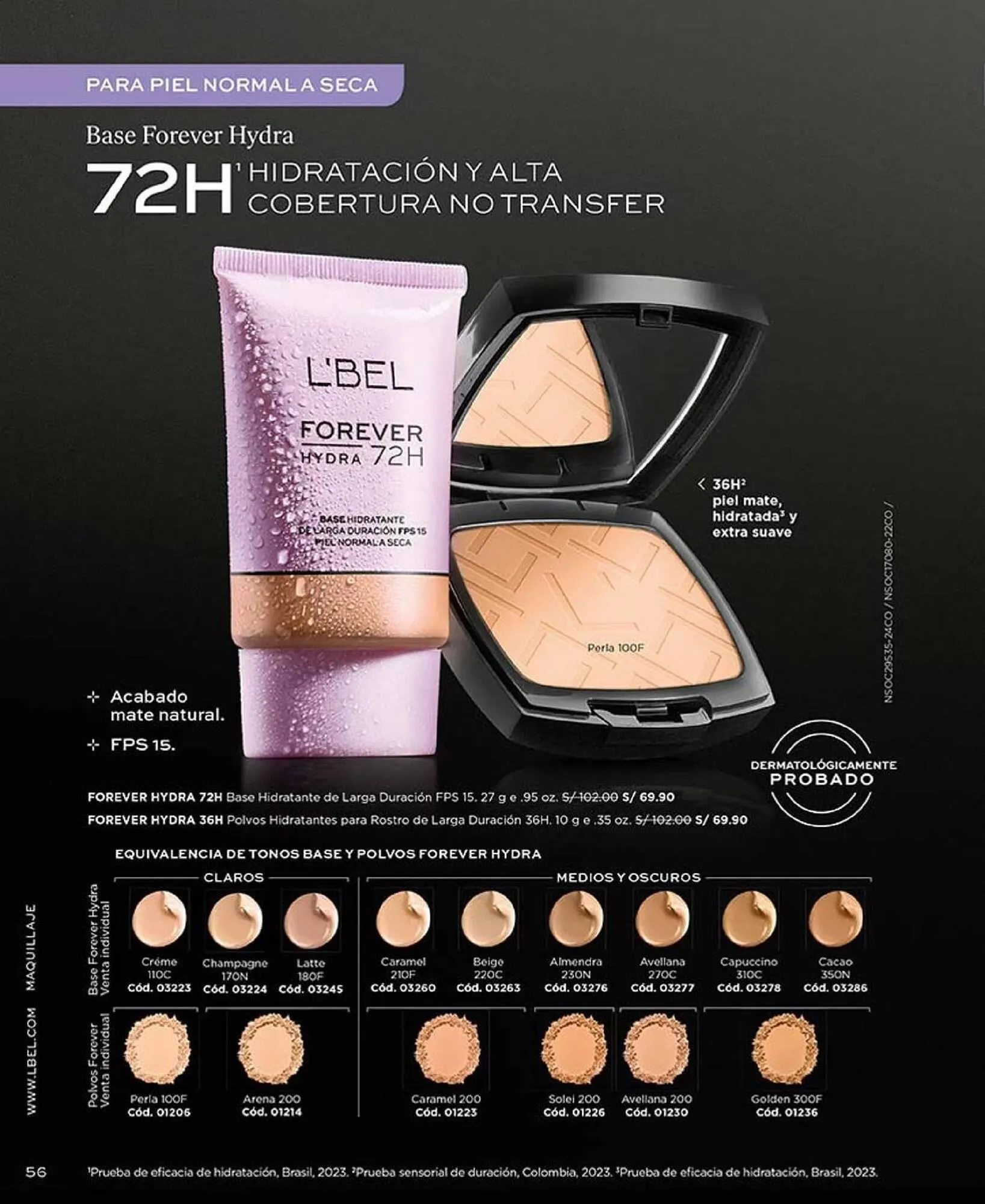 Catalogo de Catálogo L'Bel 15 de abril al 15 de mayo 2025 - Pag 56