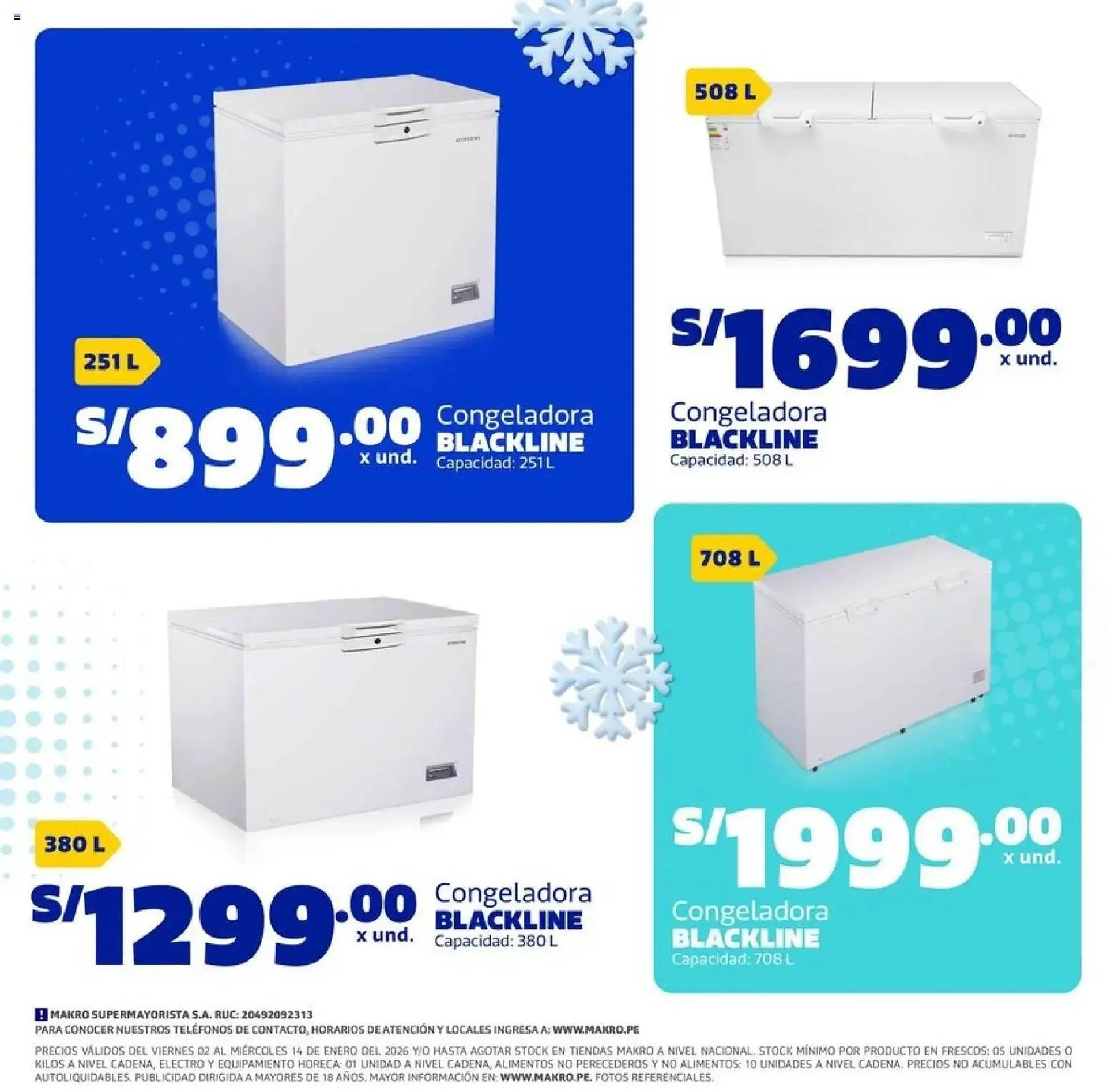 Catalogo de Catálogo Makro 2 de enero al 14 de enero 2026 - Pag 33