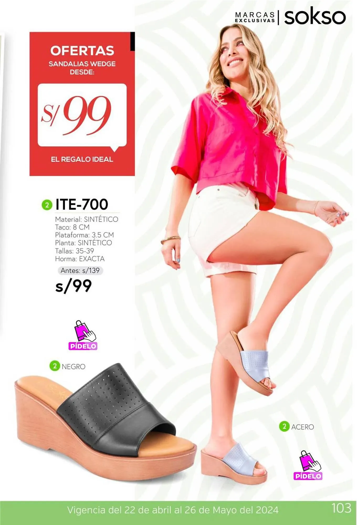 Catalogo de Catálogo Sokso 22 de abril al 26 de mayo 2024 - Pag 103