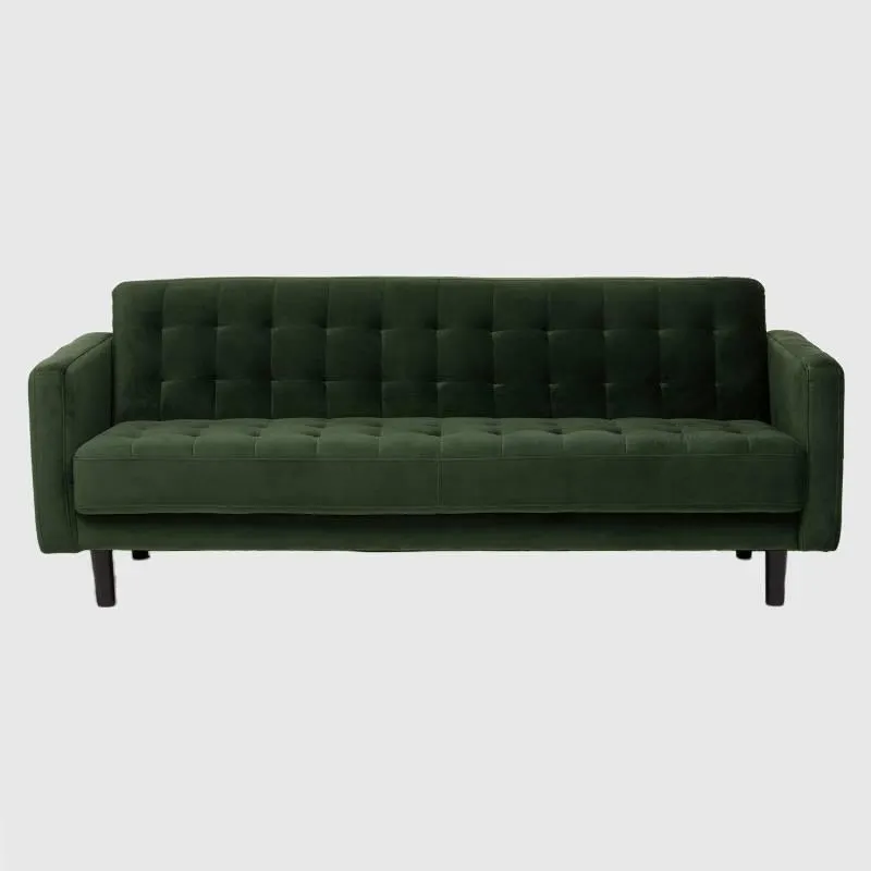 Sofá Bloom Wood 3 Cuerpos Tela