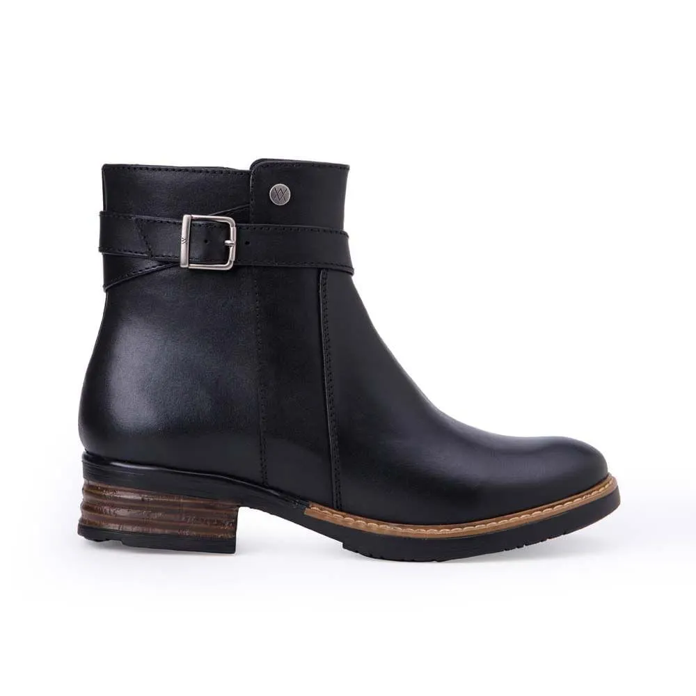 Botín Jodhpur Casual RUSSO-2505 Negro Viale Cuero
