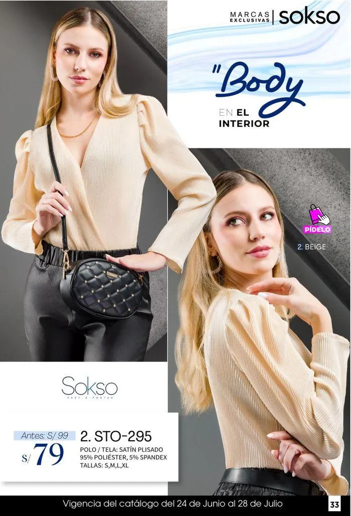 Catalogo de SOKSO TEXTIL & ACCESORIOS  24 de junio al 28 de julio 2024 - Pag 33