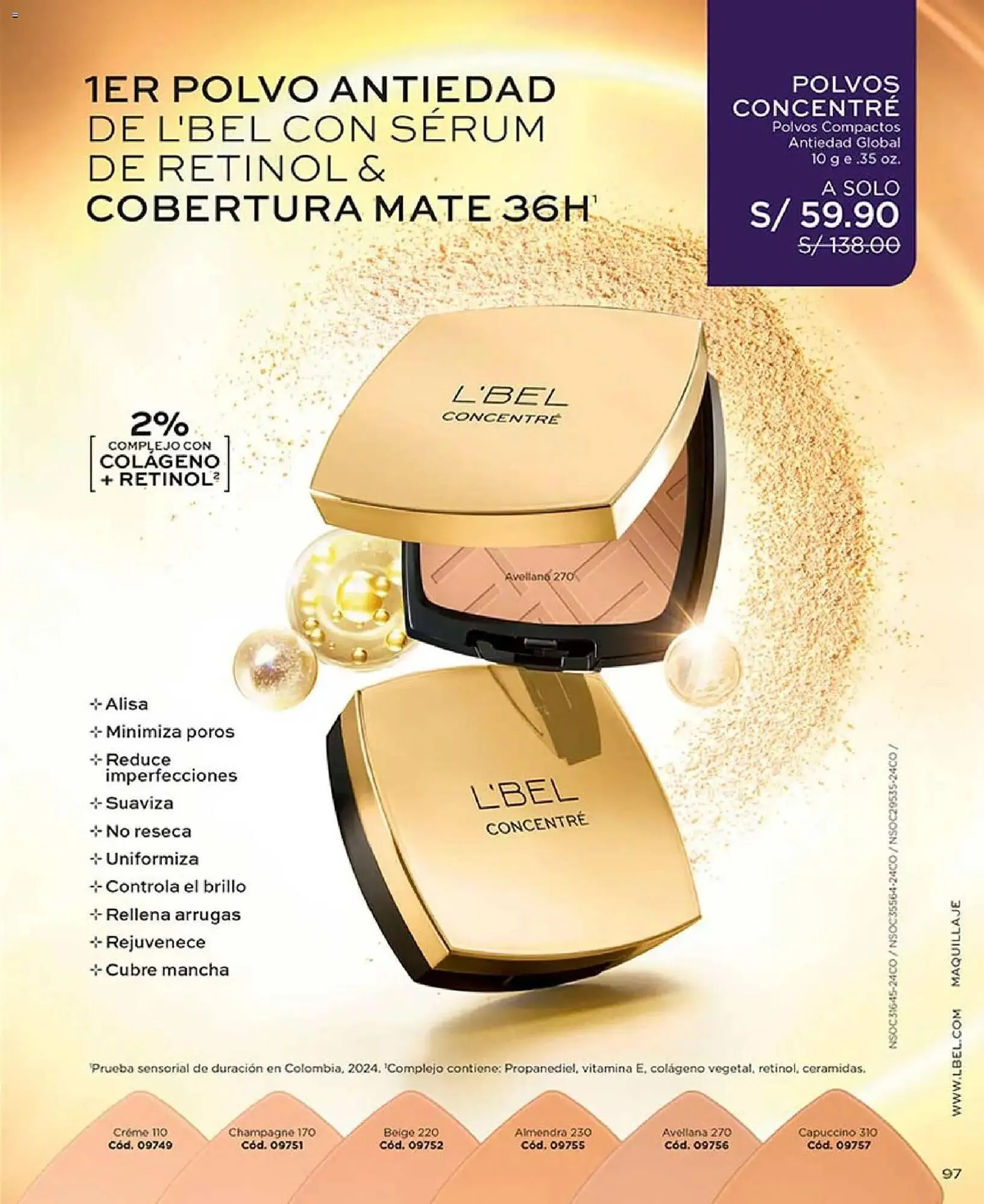 Catalogo de Catálogo L'Bel 19 de marzo al 31 de mayo 2026 - Pag 97