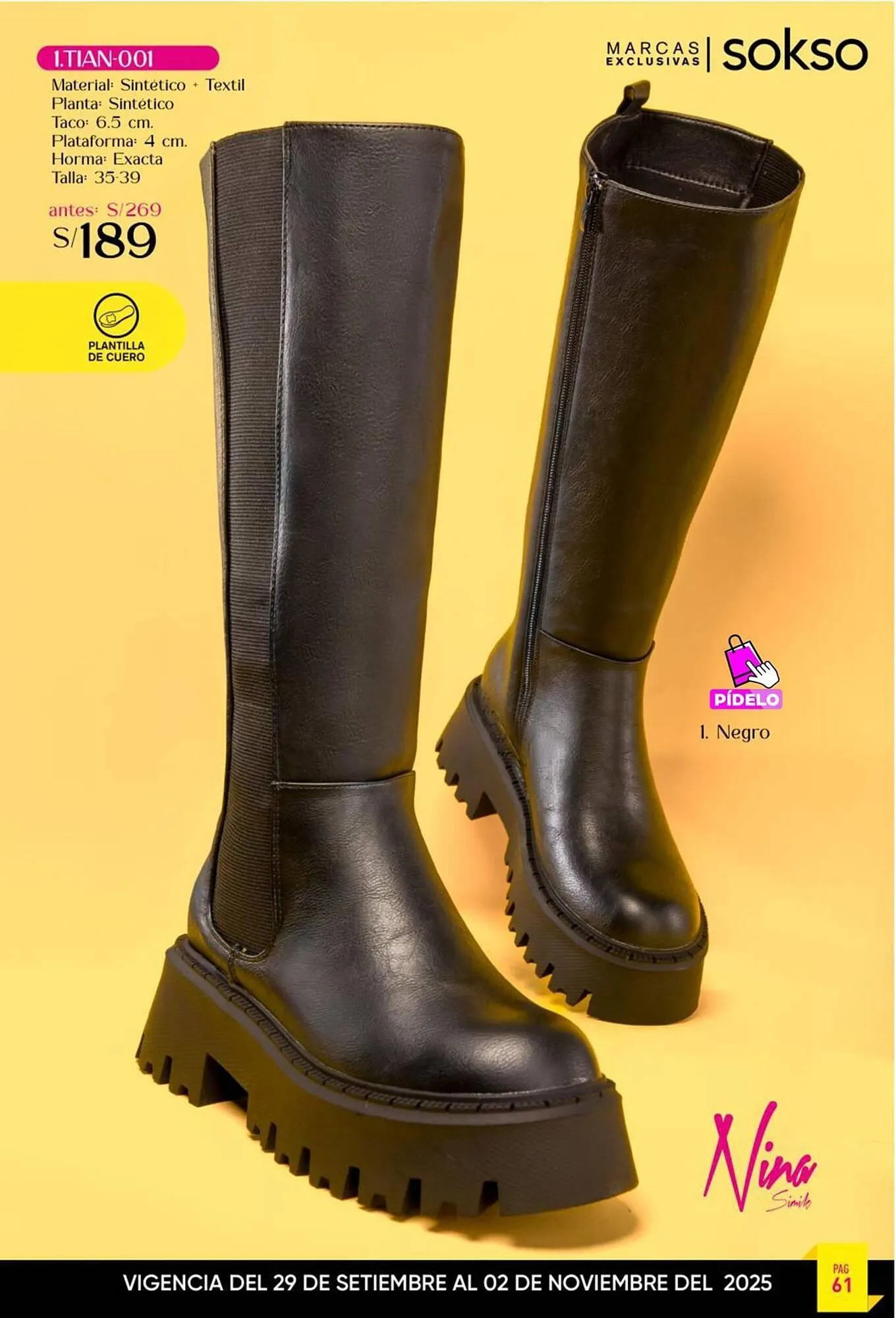Catalogo de Catálogo Sokso 25 de setiembre al 2 de noviembre 2025 - Pag 61