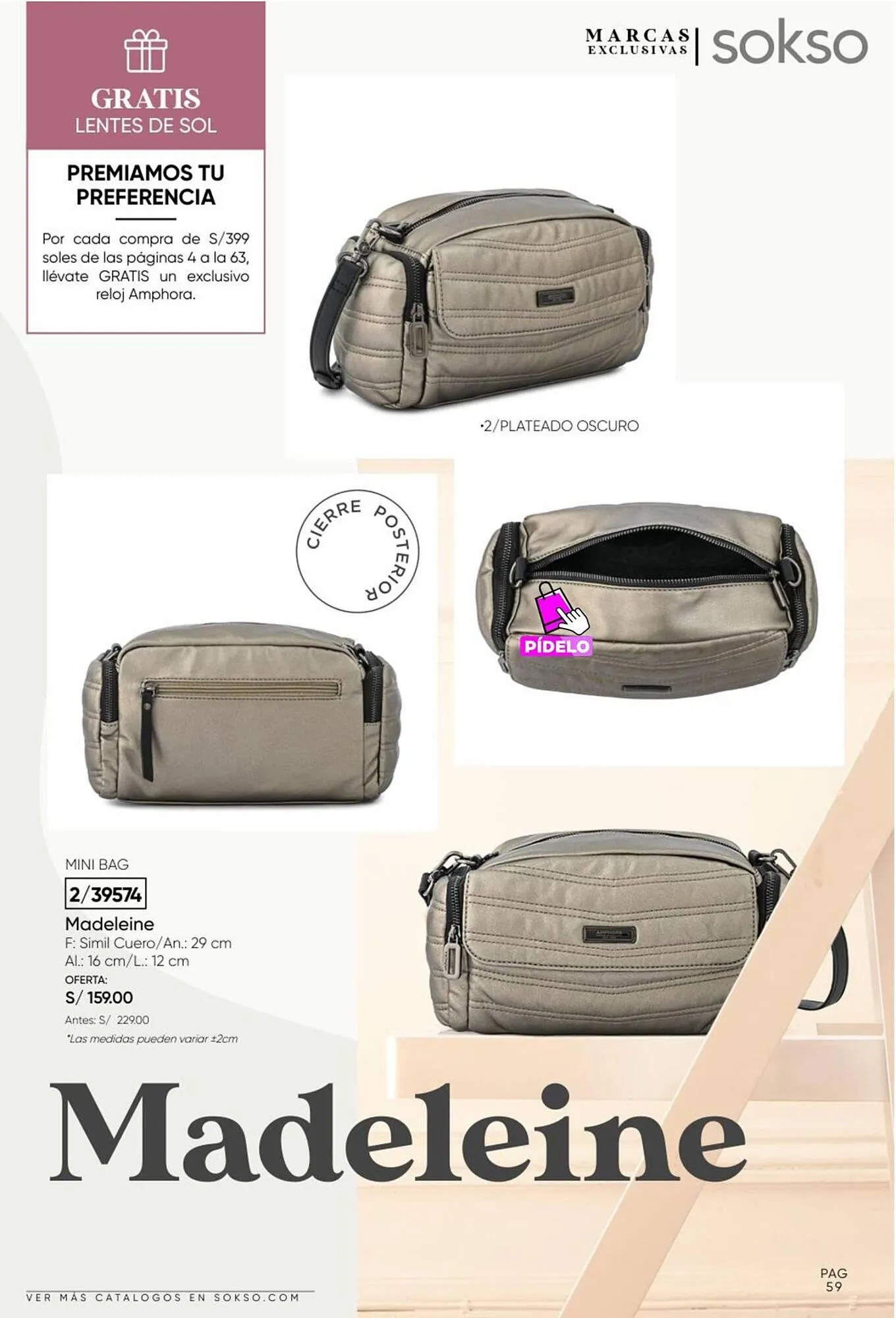 Catalogo de Catálogo Sokso 24 de abril al 18 de mayo 2025 - Pag 59