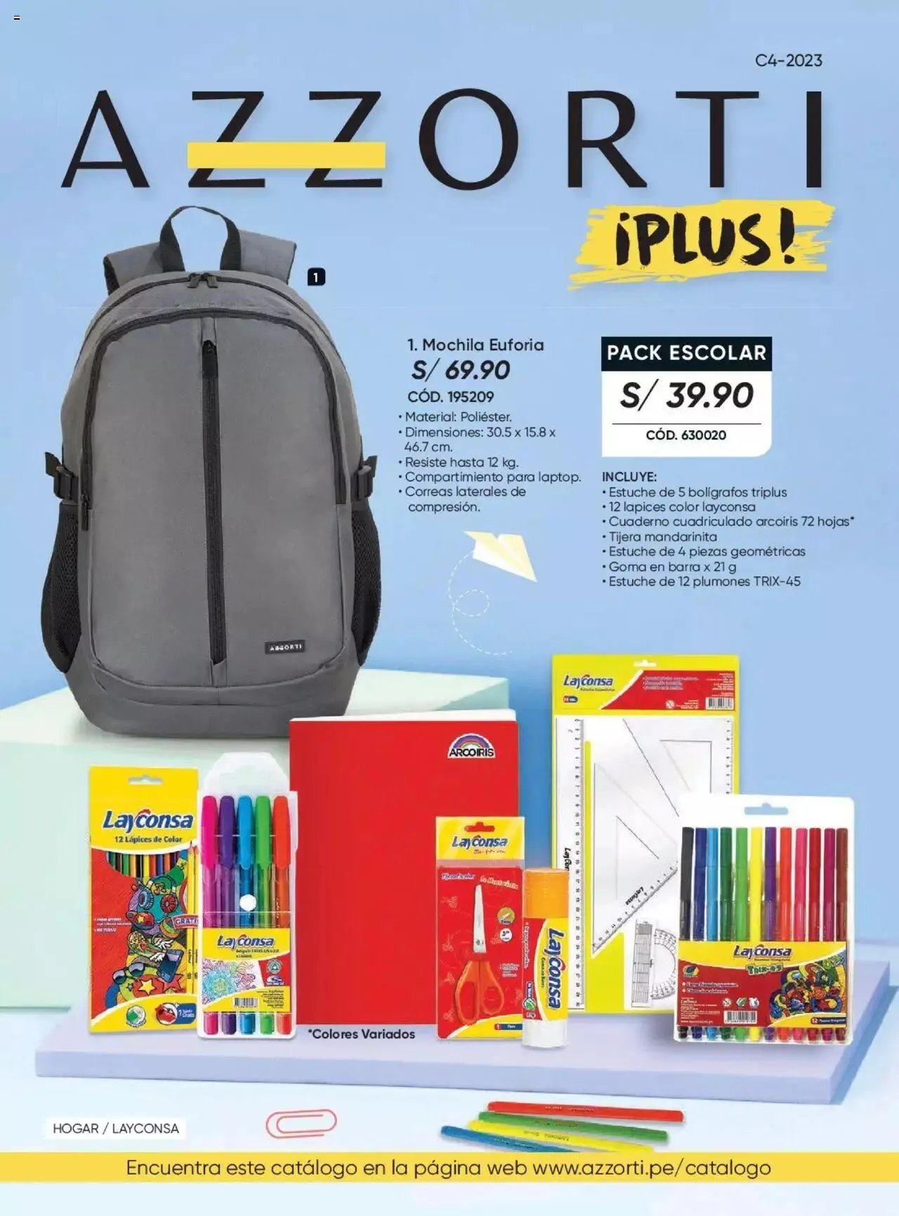 Catalogo de Azzorti - Plus C4/2023 30 de enero al 31 de diciembre 2023 - Pag 1