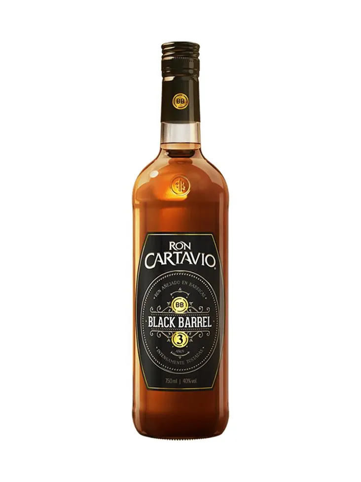 RON CARTAVIO BLACK BARREL 750ML