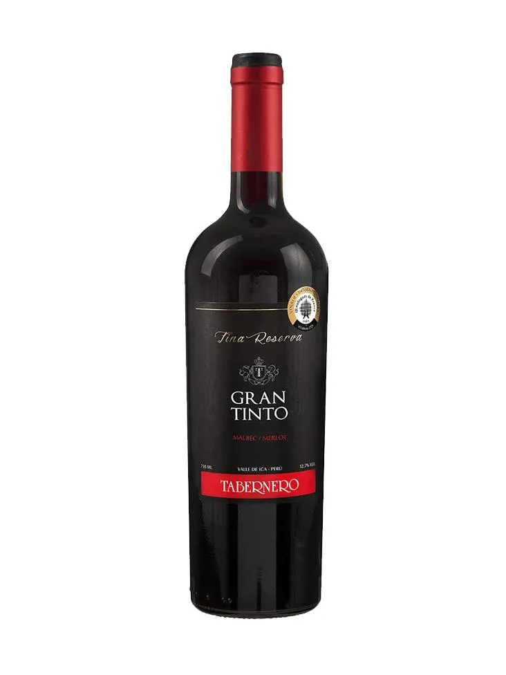 VINO TABERNERO GRAN TINTO FINA RESERVA 750 ML
