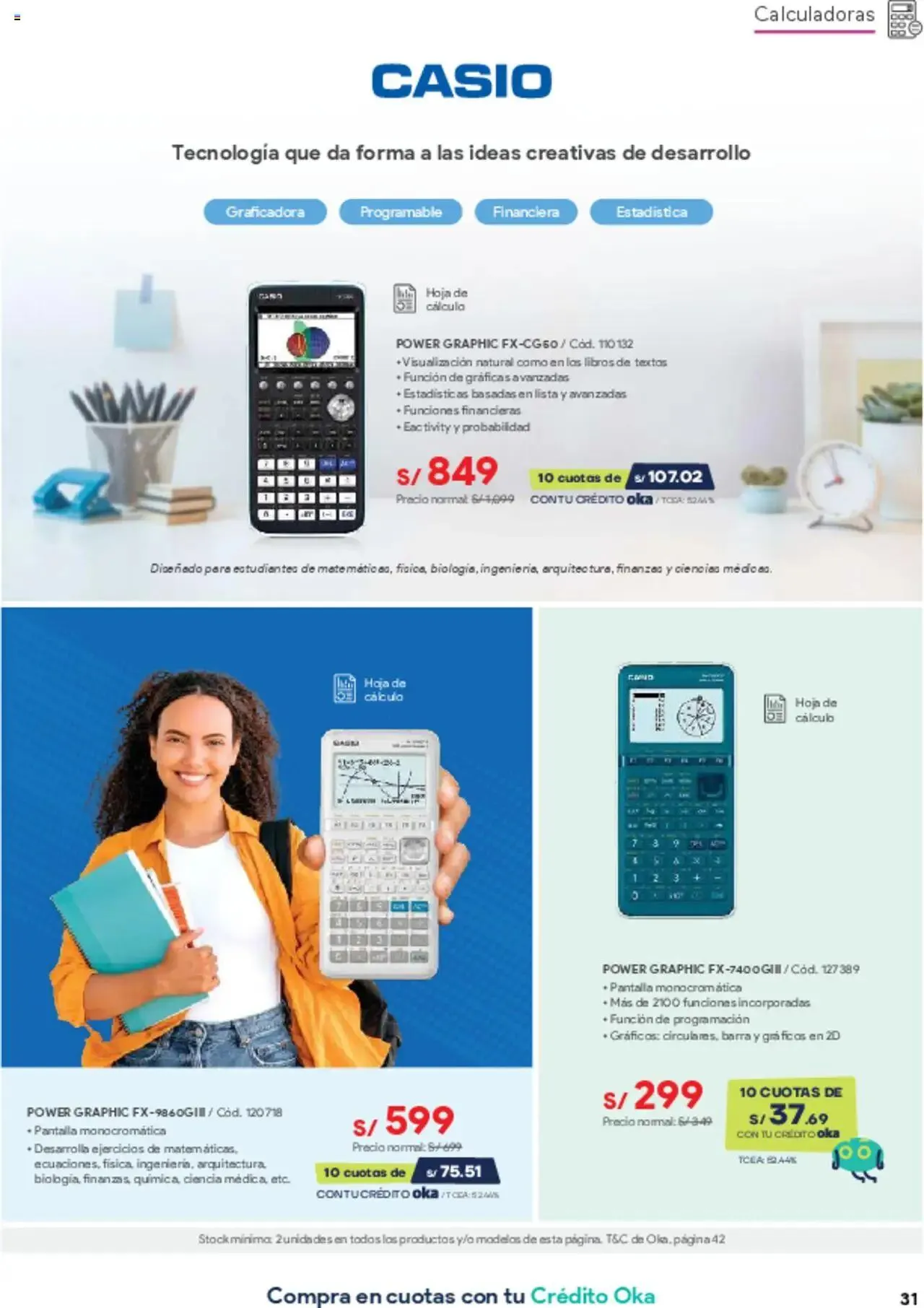 Catalogo de Hiraoka - De vuelta a clases 8 de marzo al 31 de marzo 2025 - Pag 31