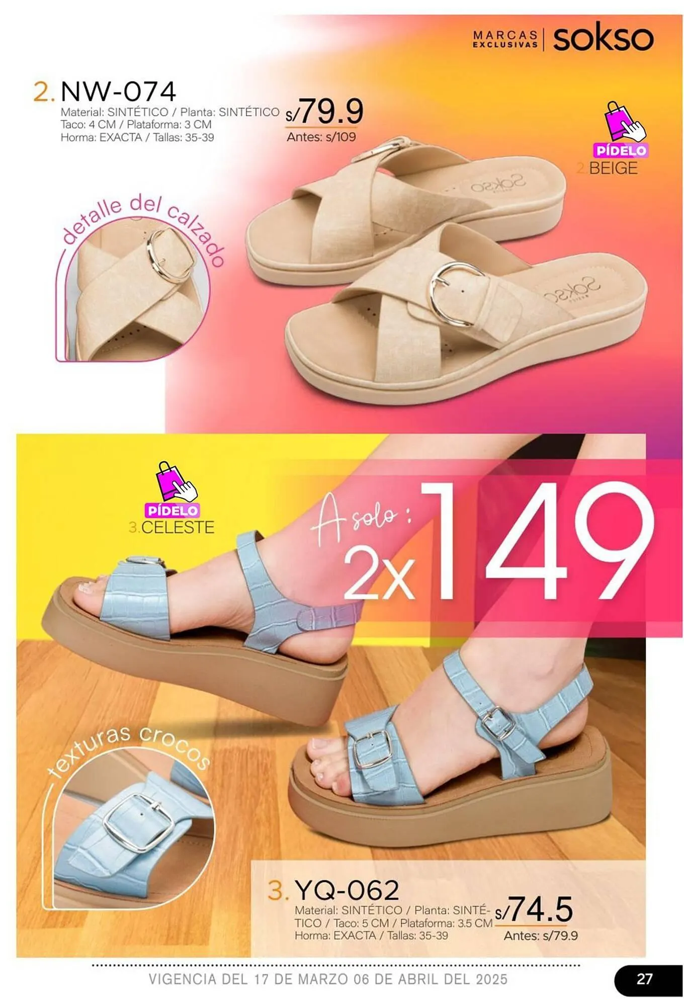 Catalogo de Catálogo Sokso 14 de marzo al 14 de marzo 2025 - Pag 27