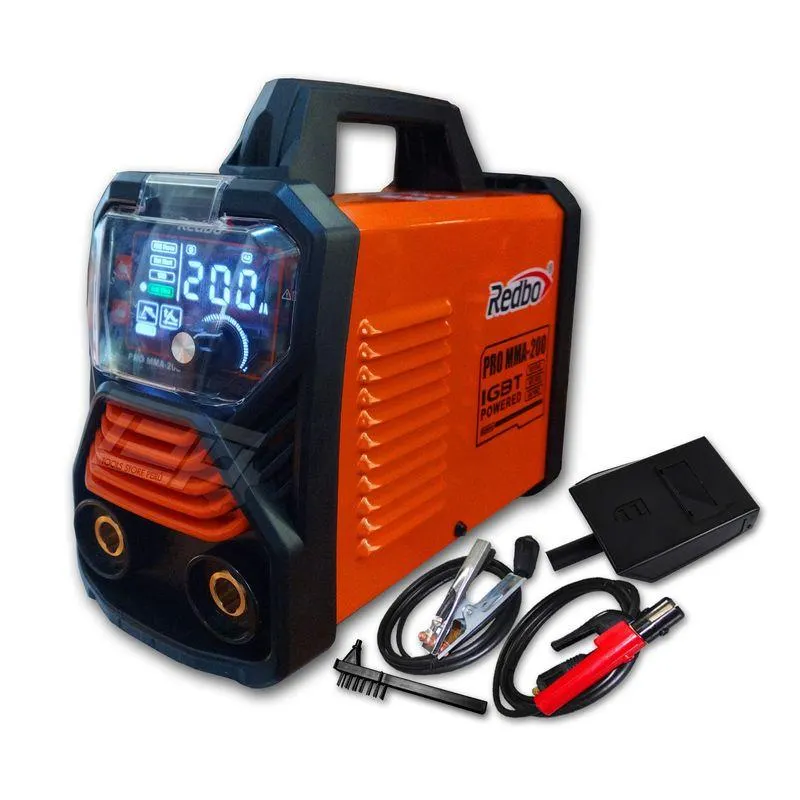 Máquina de Soldar Inverter 200A REDBO