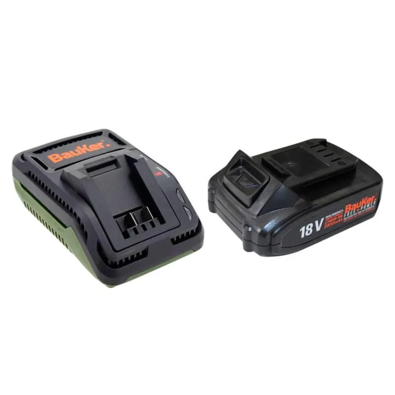 Batería recargable 18V 2.0 Ah + Cargador de Batería 18V