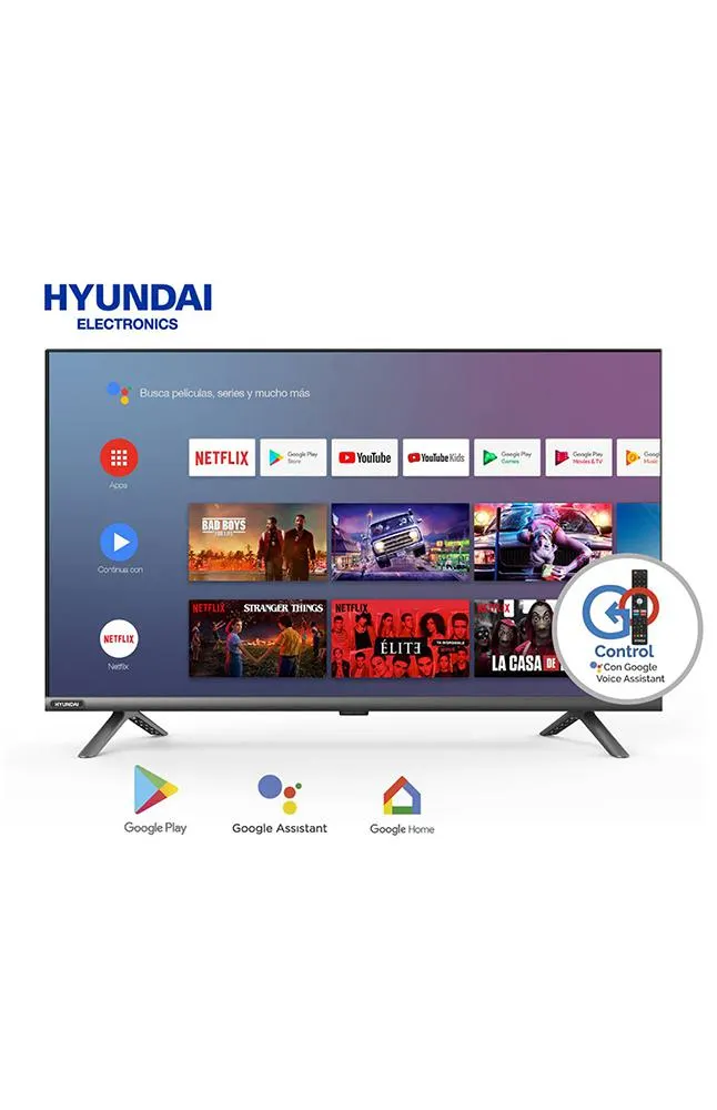 TV Hyundai 32" HD Smart Android HYLED3248AIM