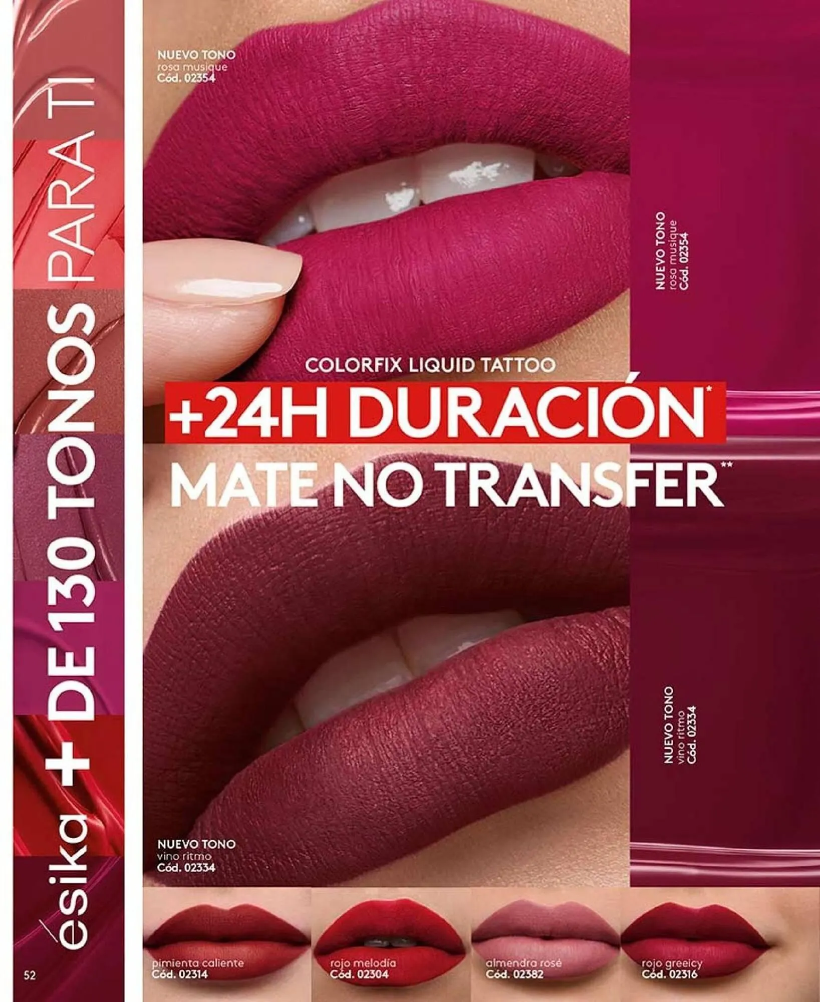 Catalogo de Catálogo Ésika 19 de agosto al 13 de setiembre 2025 - Pag 52