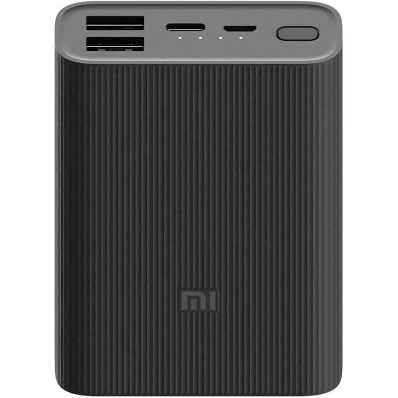 Power Bank Xiaomi 10000mha Carga Rapida 22W Salida C y USB
