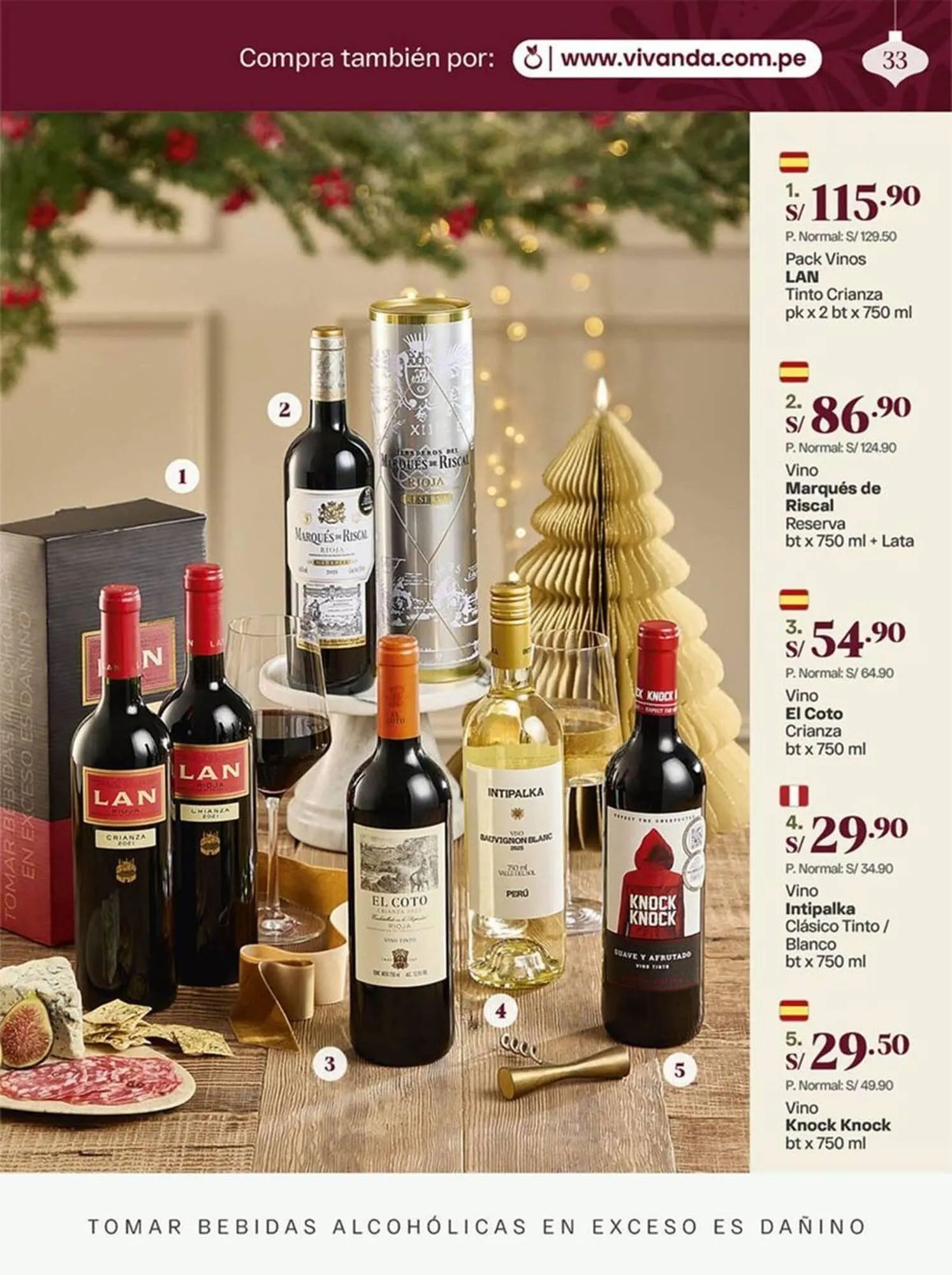 Catalogo de Catálogo Vivanda 12 de diciembre al 25 de diciembre 2025 - Pag 33