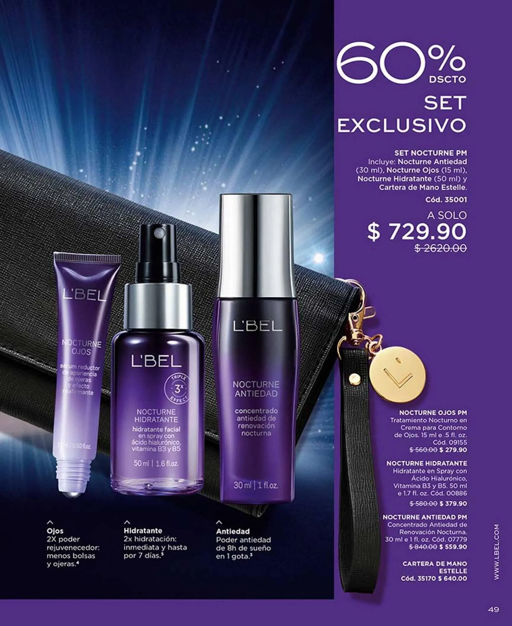 Catalogo de Catálogo L'Bel 23 de julio al 9 de agosto 2025 - Pag 49