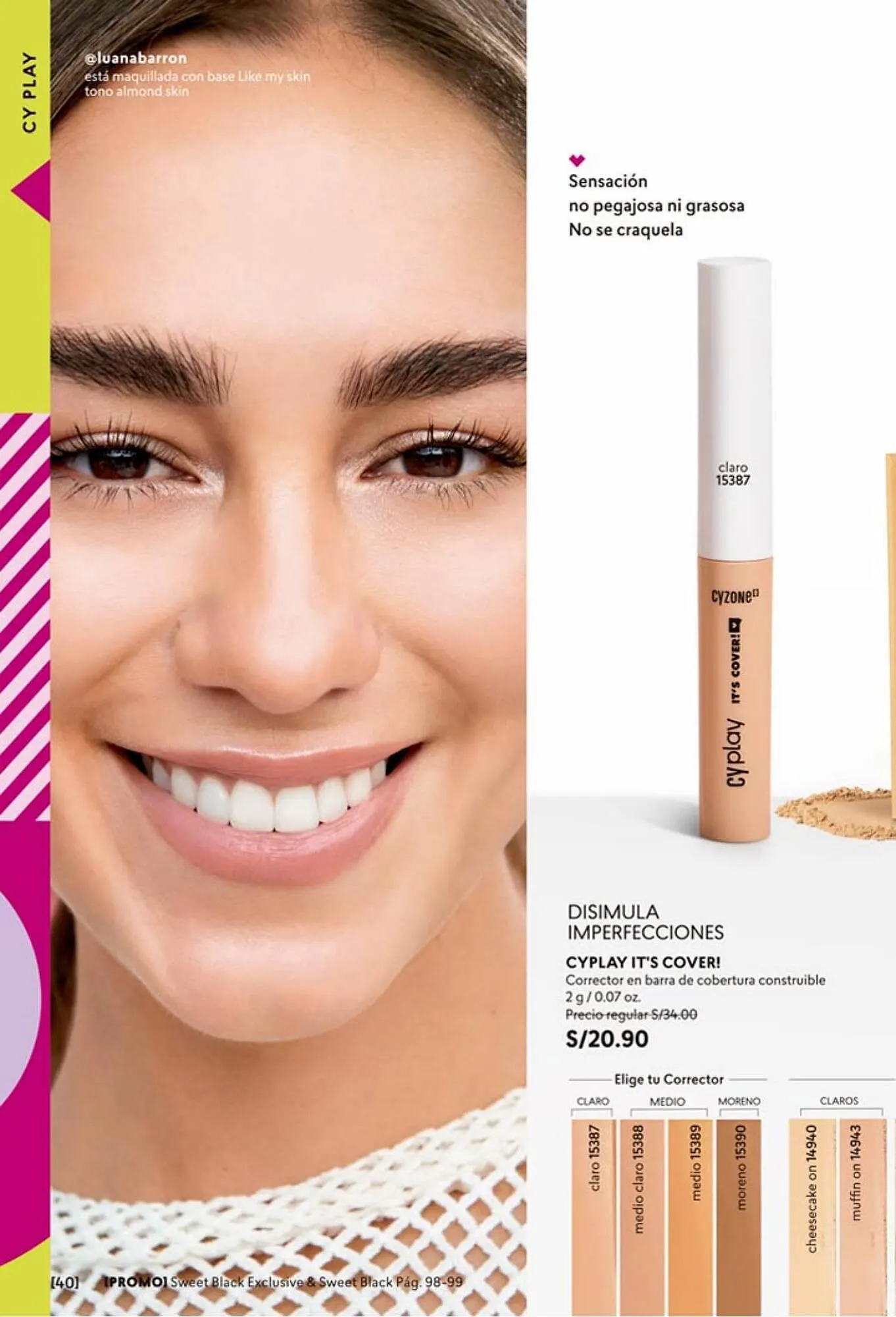 Catalogo de Catálogo Cyzone 12 de julio al 10 de setiembre 2023 - Pag 40