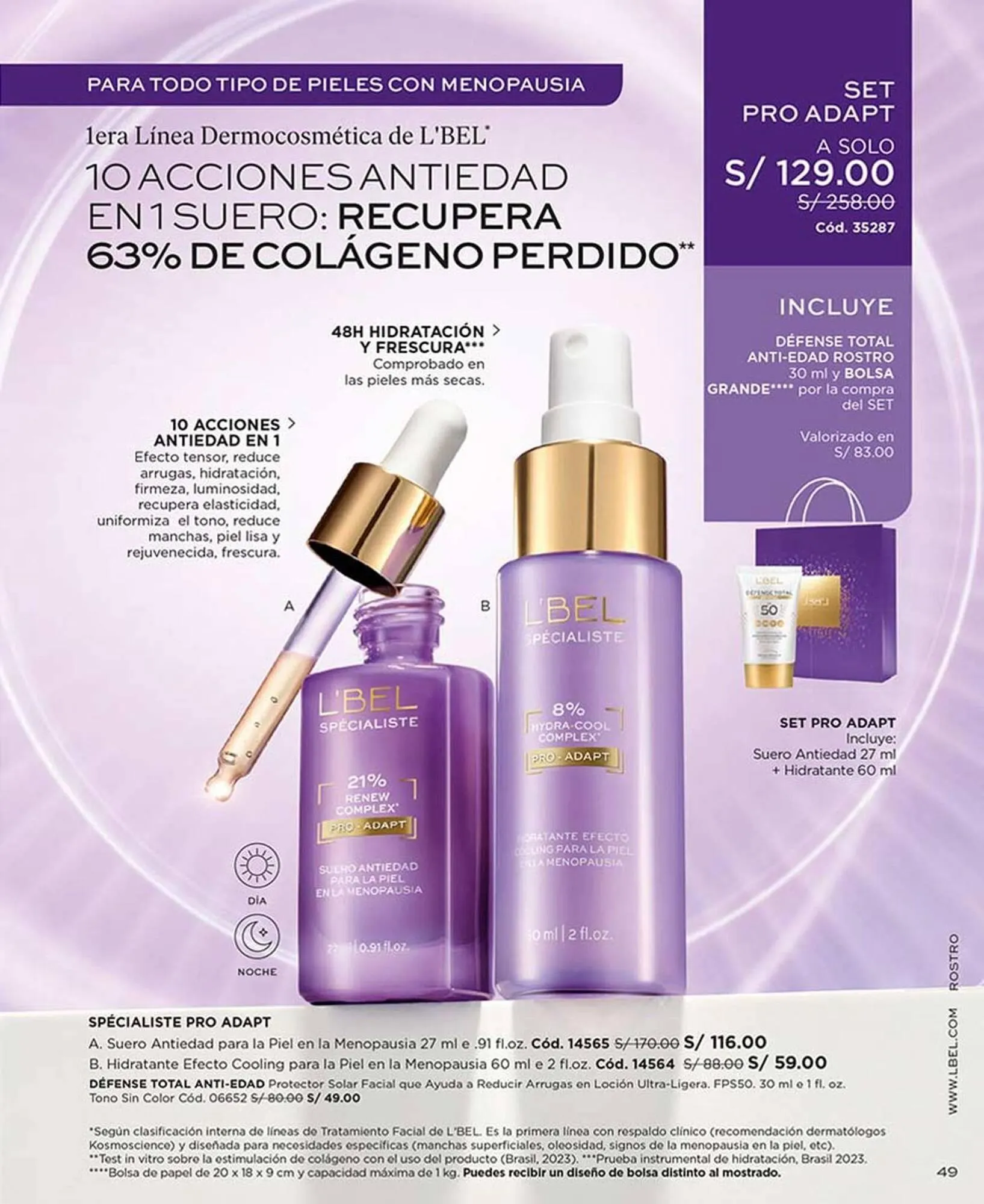 Catalogo de Catálogo L'Bel 8 de enero al 1 de marzo 2025 - Pag 49