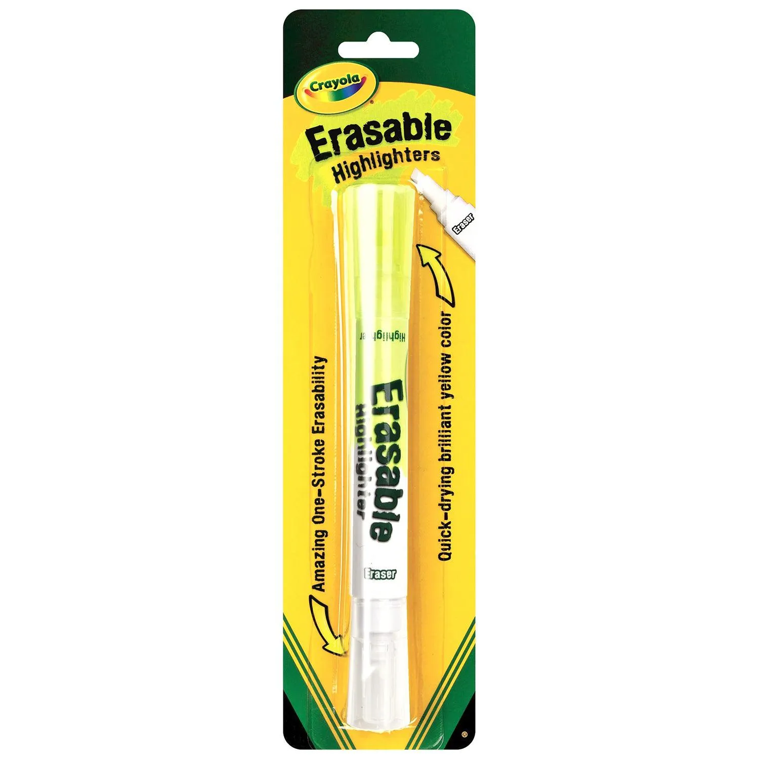 Resaltador Crayola (CB001) Duo Borrable x1 blister
