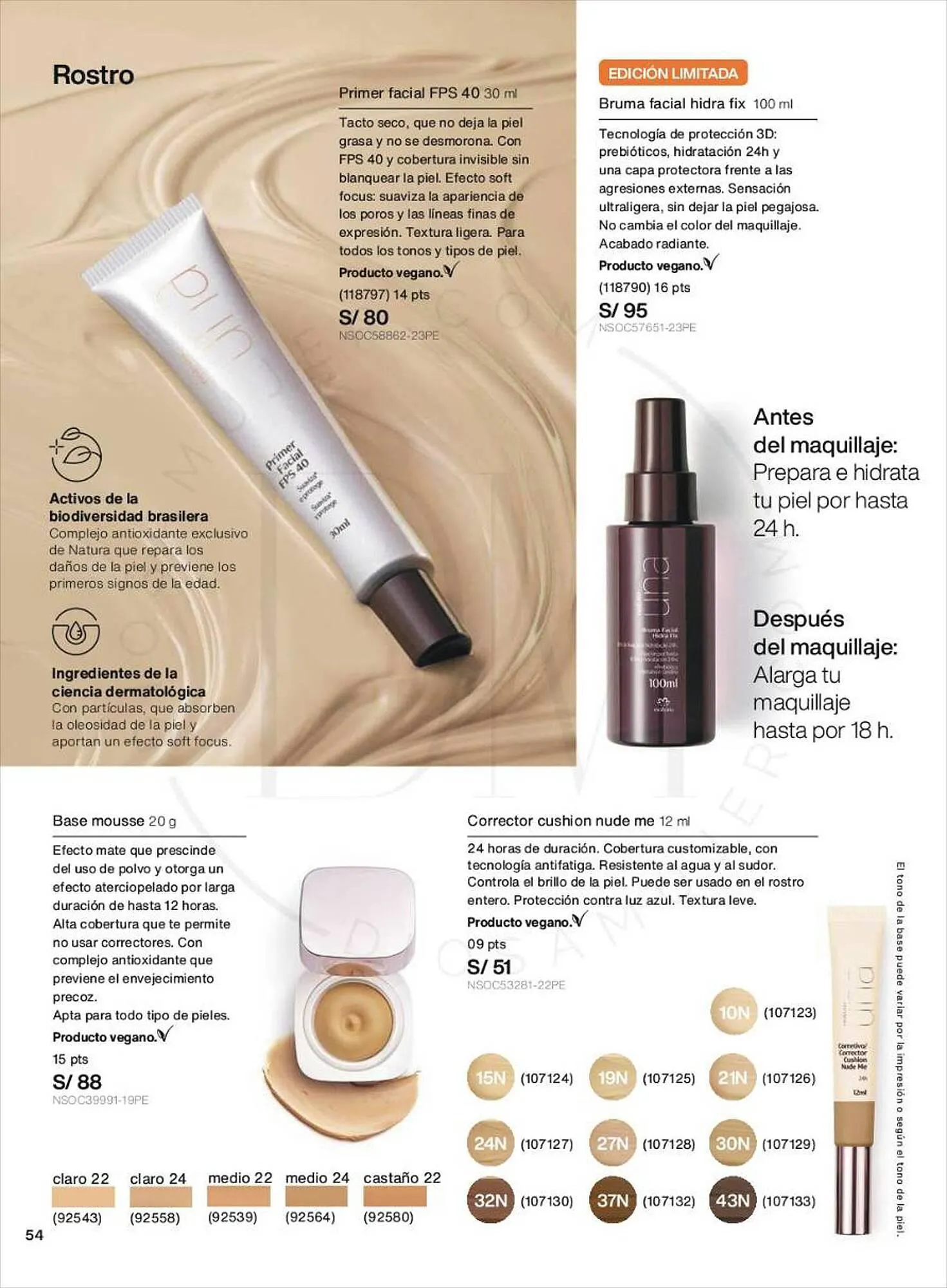 Catalogo de Catálogo Natura 5 de setiembre al 14 de setiembre 2023 - Pag 54